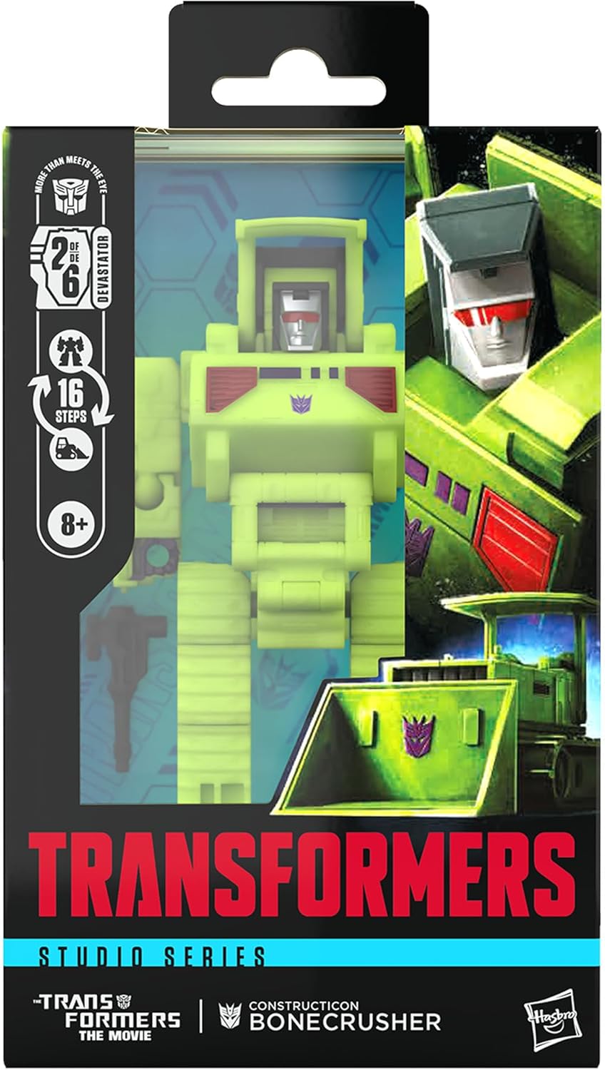 Transformers Studio Series Deluxe Class Transformers: The Movie Bonecrusher Action Figure Action Figures - Toys - New - CaveGamers