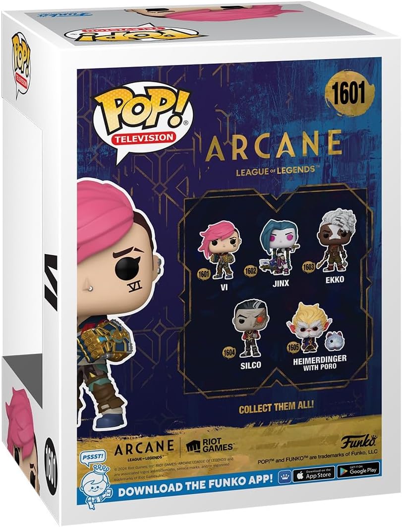 Funko Pop! Arcane: League of Legends Vi Vinyl Figure - Toys - New - CaveGamers - Image 3