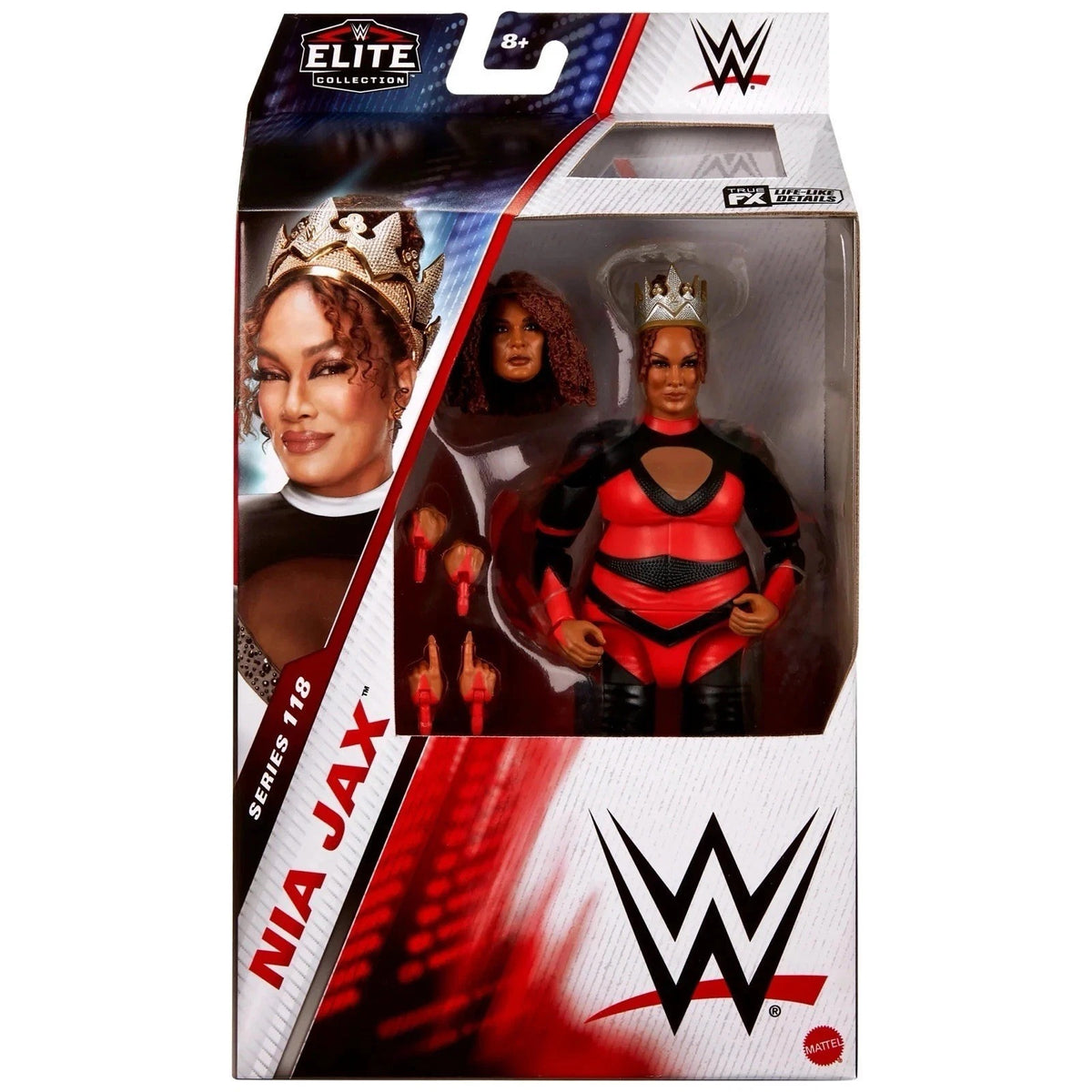 WWE Elite Collection Series 118 Nia Jax - Chase Variant Action Figures - Toys - New - CaveGamers