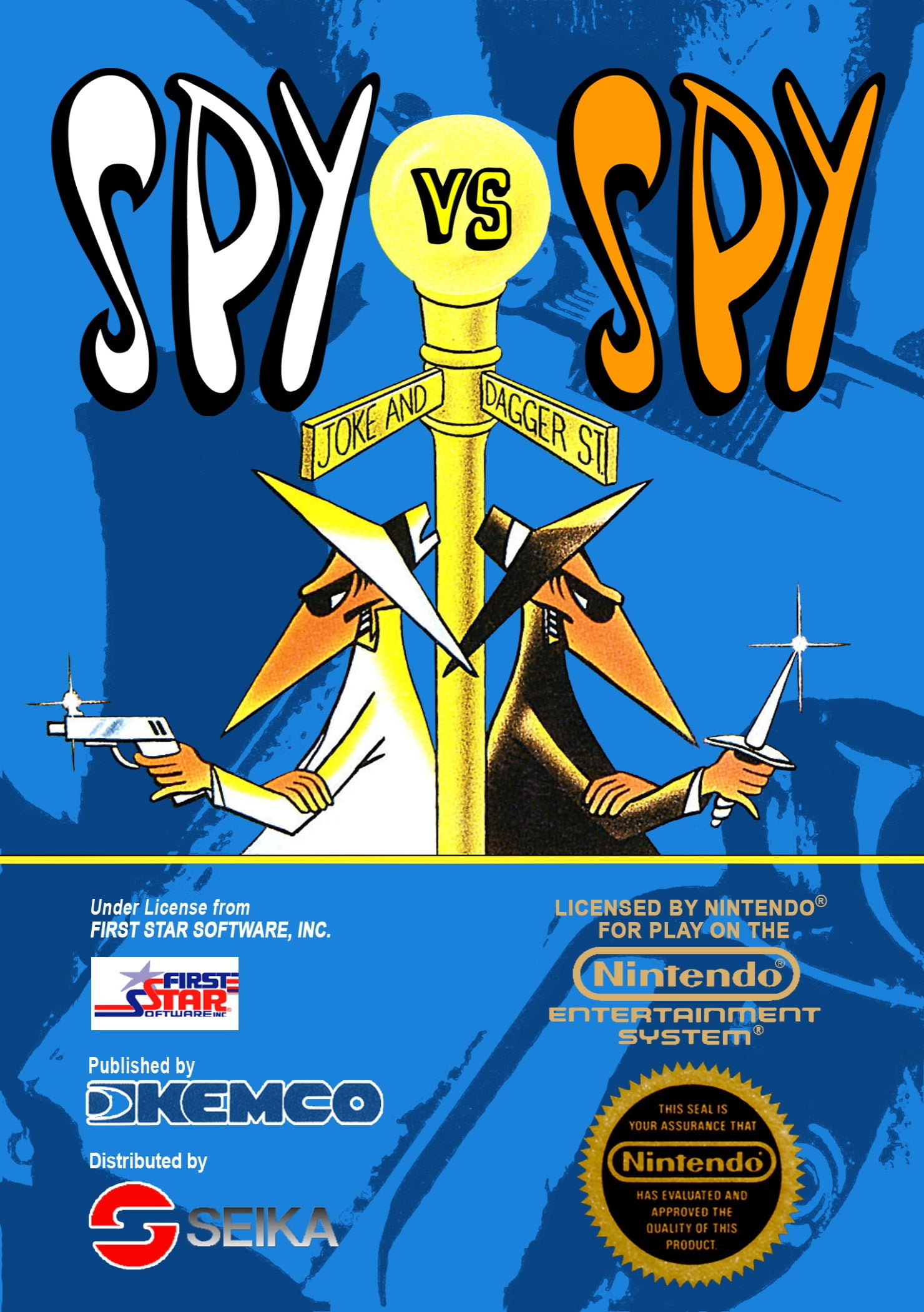 Spy vs Spy NES - Video Game - Used - CaveGamers