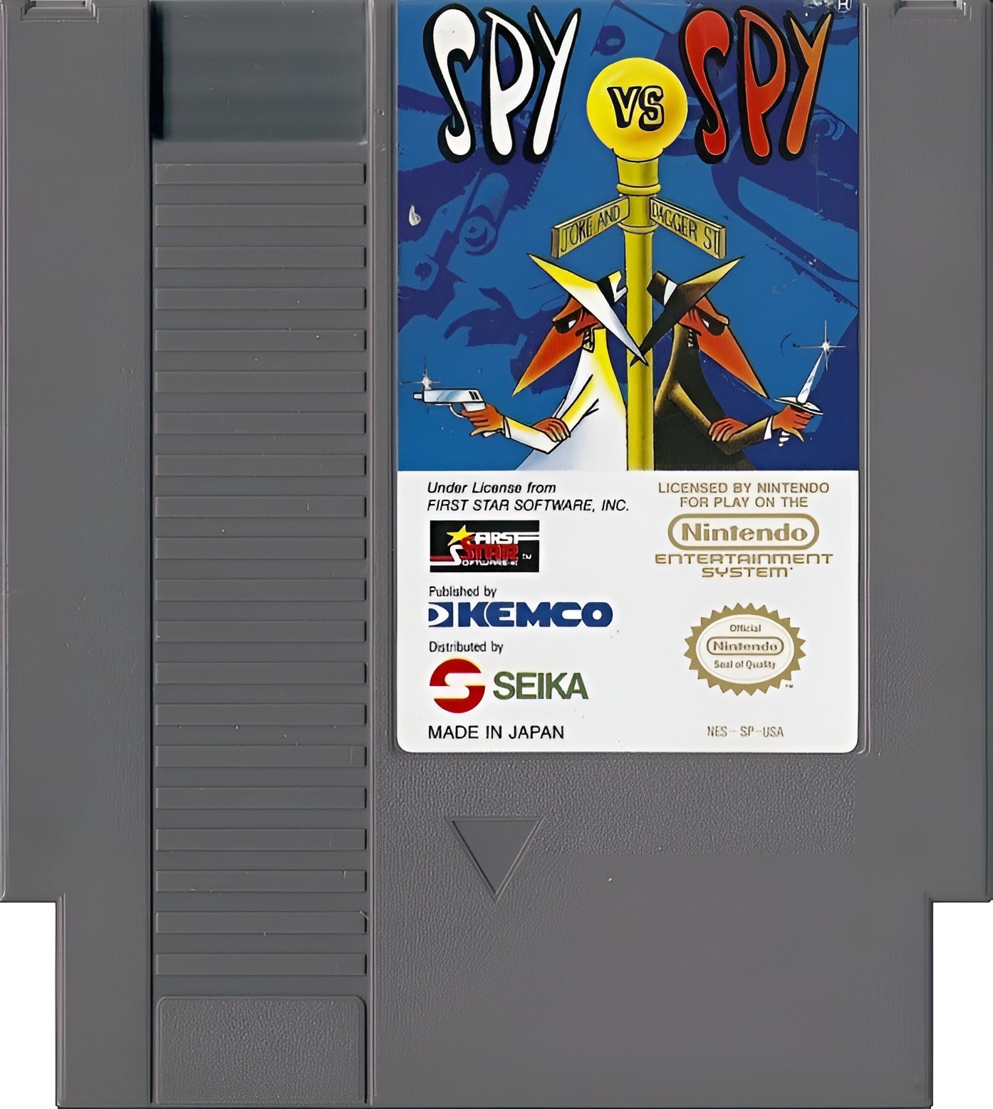Spy vs Spy NES - Video Game - Used - CaveGamers - Image 3
