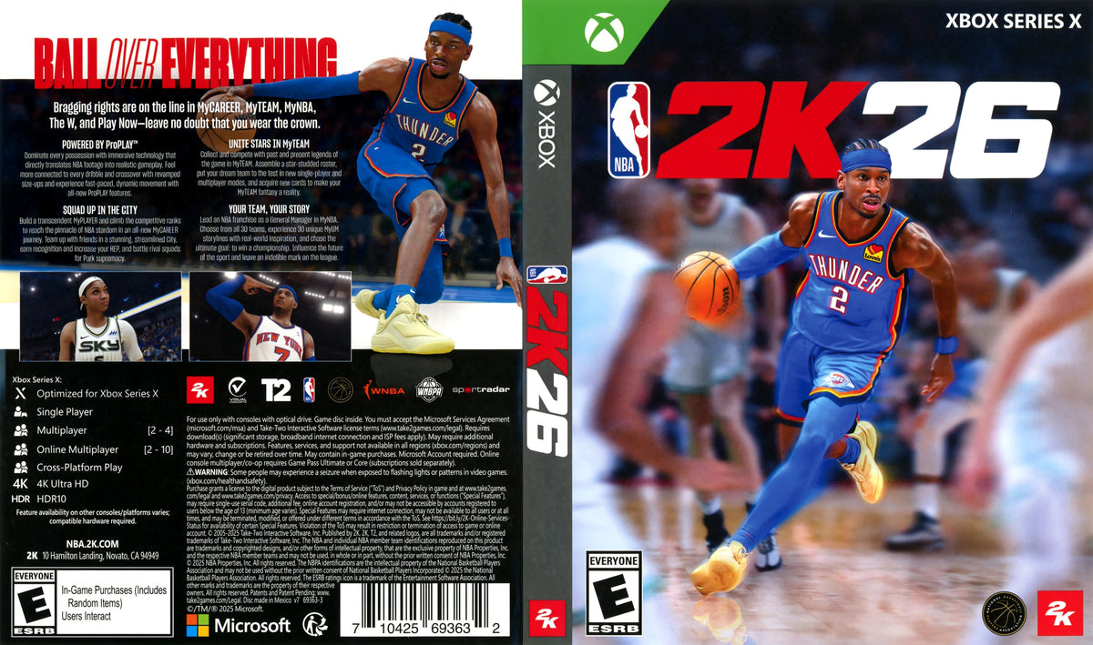 NBA 2K26 Xbox Series X - Video Game - Used - CaveGamers - Image 3