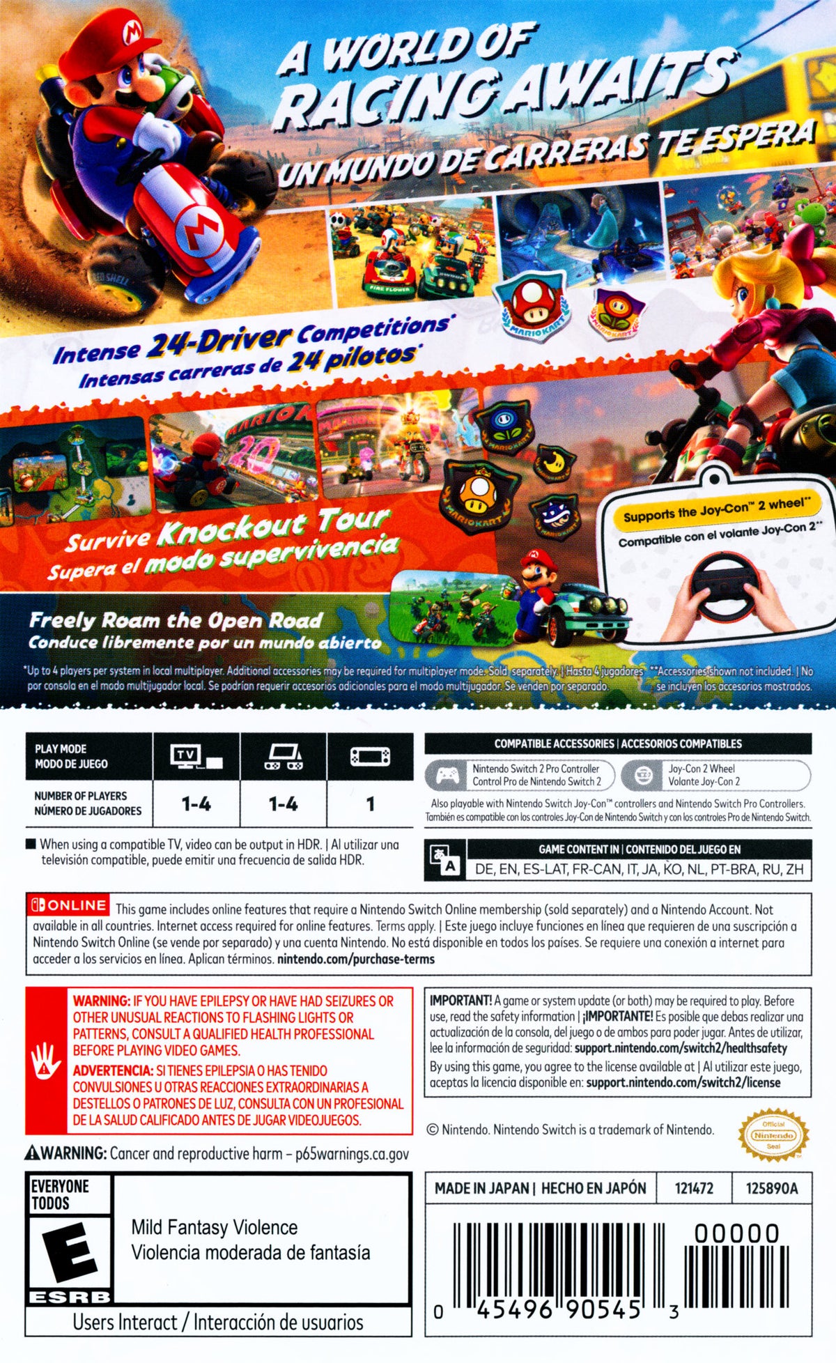 Mario Kart World Switch 2 - Video Game - Used - CaveGamers - Image 2