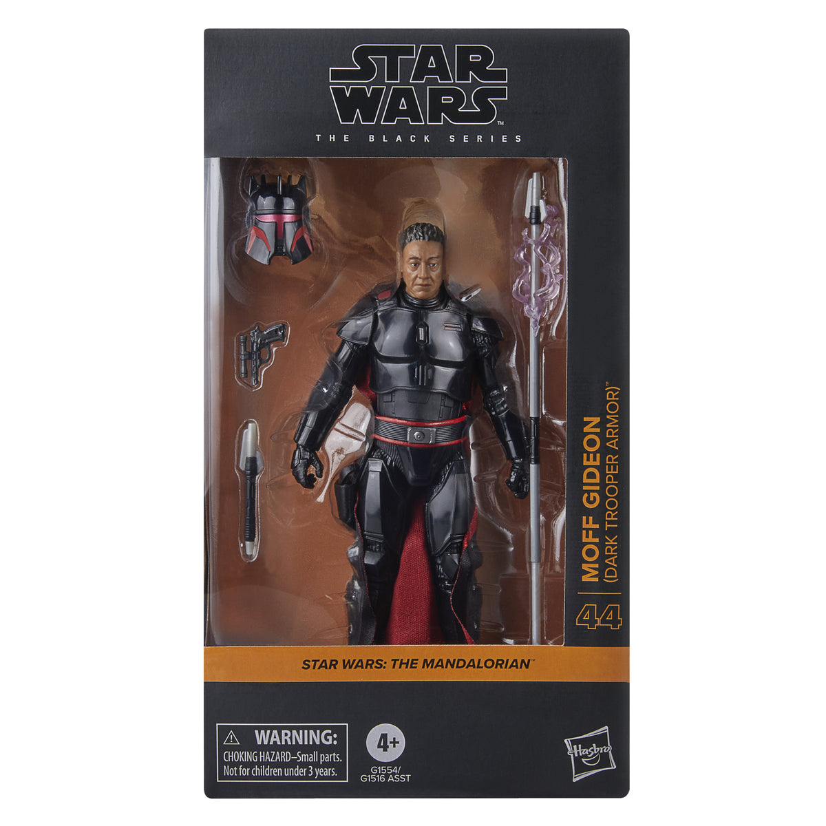 Star Wars: The Black Series - Moff Gideon (Dark Trooper Armor) Action Figure Action Figures - Toys - New - CaveGamers