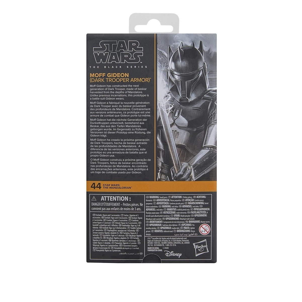 Star Wars: The Black Series - Moff Gideon (Dark Trooper Armor) Action Figure Action Figures - Toys - New - CaveGamers - Image 11