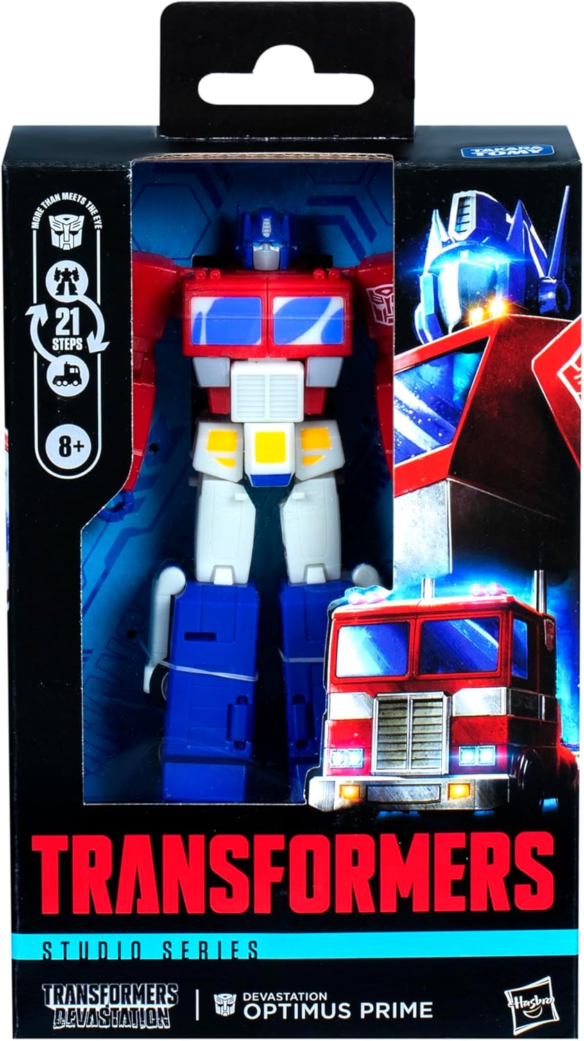 Transformers Studio Series Deluxe Class Transformers: Devastation Optimus Prime Action Figures - Toys - New - CaveGamers