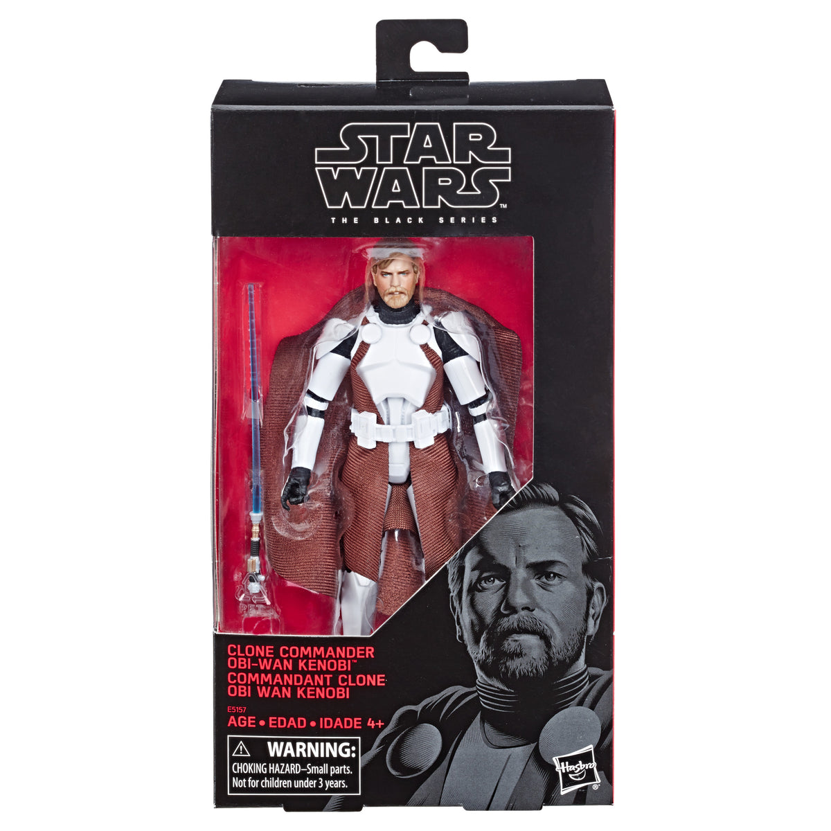 Star Wars: The Black Series - Clone Commander Obi-Wan Kenobi Action Figure Action Figures - Toys - New - CaveGamers