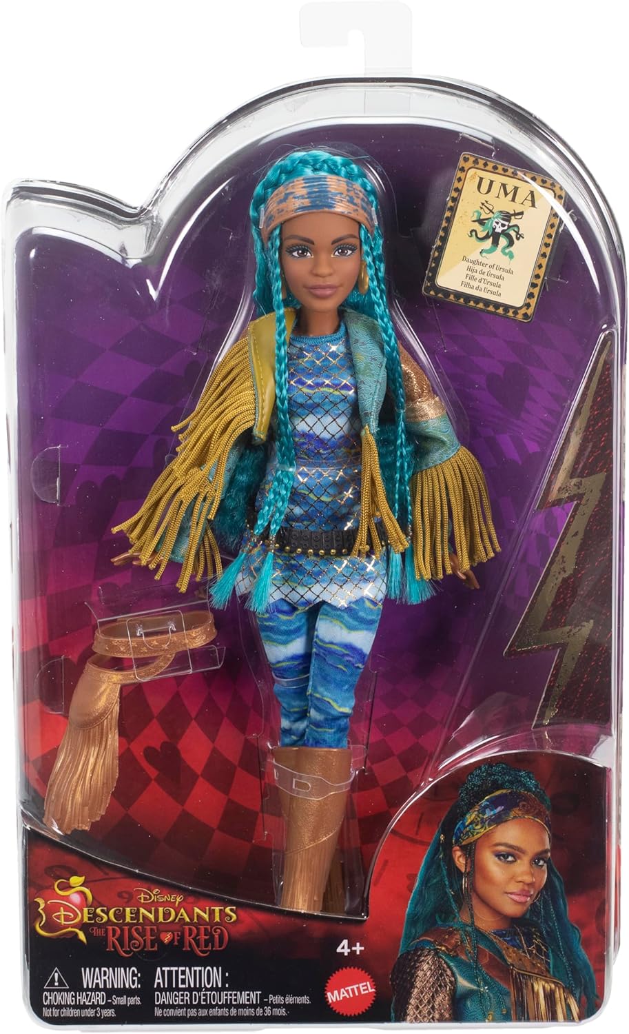 Disney Descendants The Rise of Red Uma Doll Dolls - Toys - New - CaveGamers - Image 6