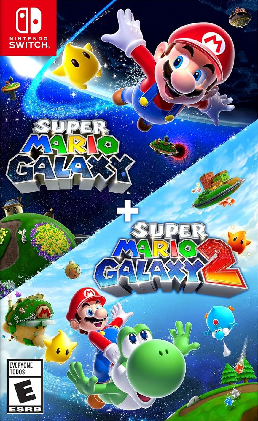 Super Mario Galaxy + Super Mario Galaxy 2 Switch - Video Game - Used - CaveGamers