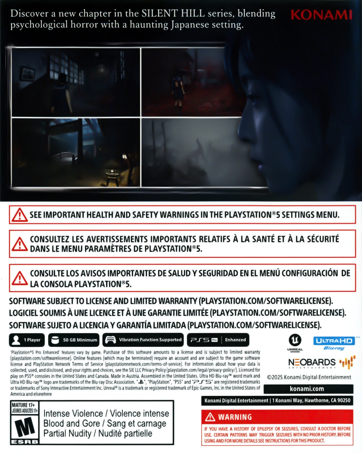 Silent Hill f PS5 - Video Game - Used - CaveGamers - Image 2