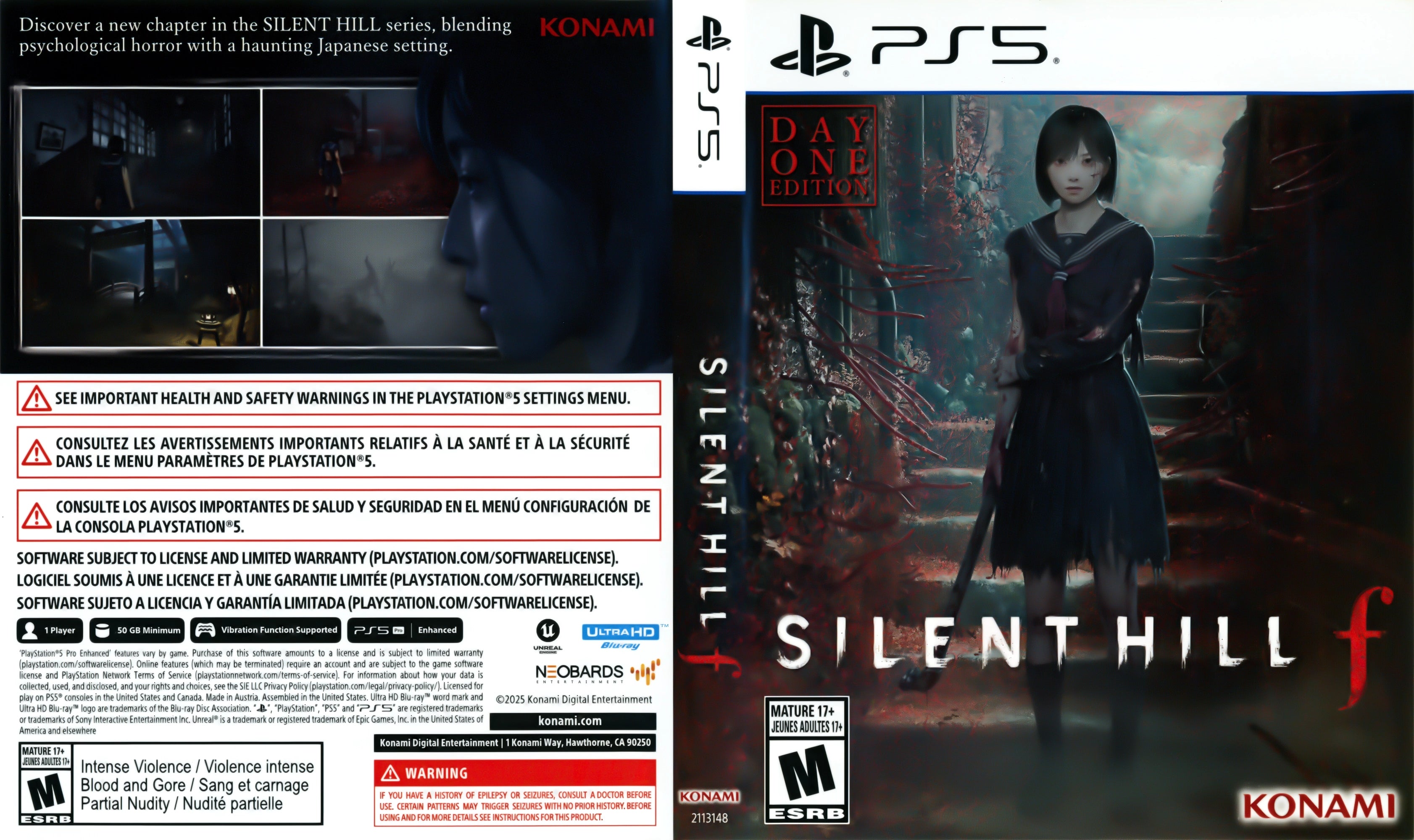 Silent Hill f PS5 - Video Game - Used - CaveGamers - Image 4