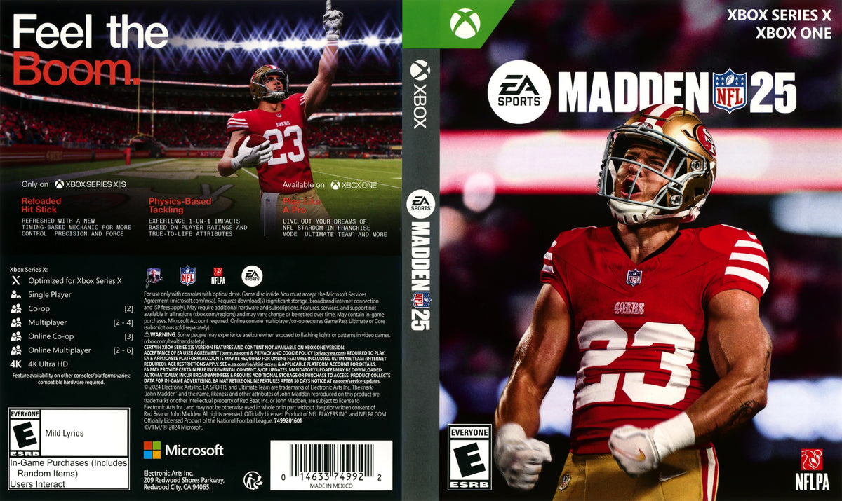 Madden NFL 25 Xbox Series X - Video Game - Used - CaveGamers - Image 4