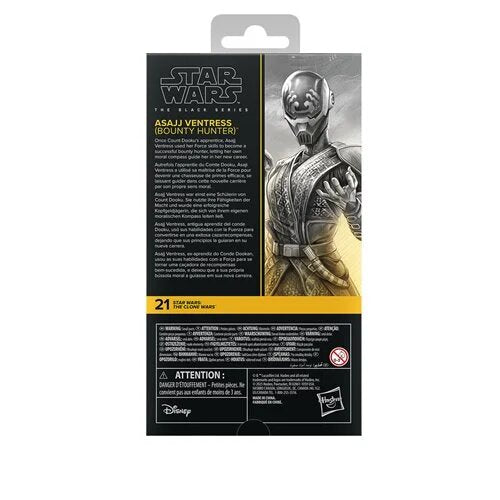 Star Wars: The Black Series - Asajj Ventress Action Figure Action Figures - Toys - New - CaveGamers - Image 2