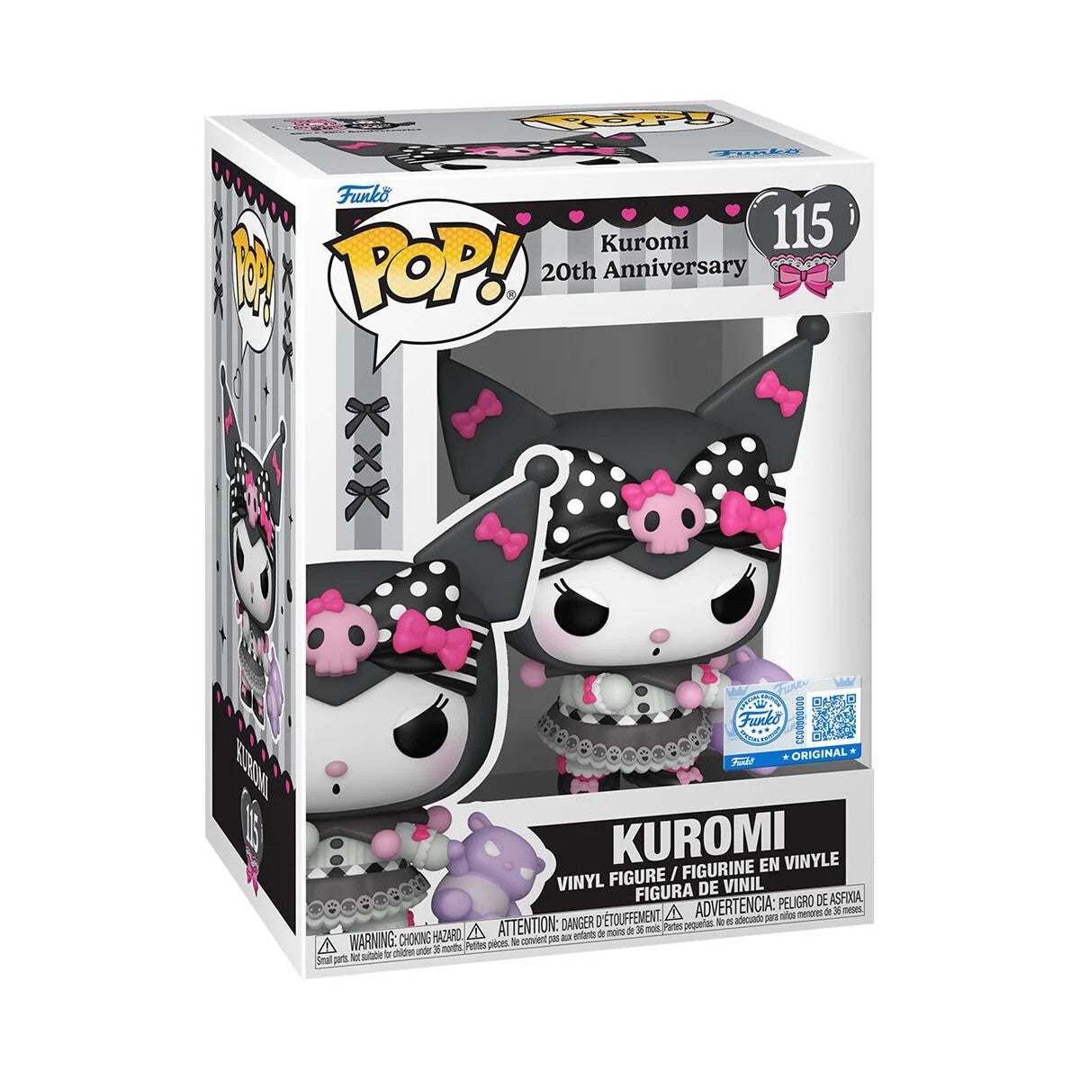Funko Pop! Sanrio Kuromi 20th Anniversary Vinyl Figure - Toys - New - CaveGamers