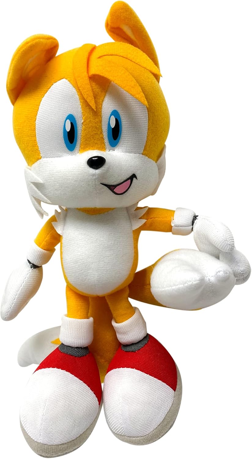 Sonic the Hedgehog Tails Holding Tail 9" Plush