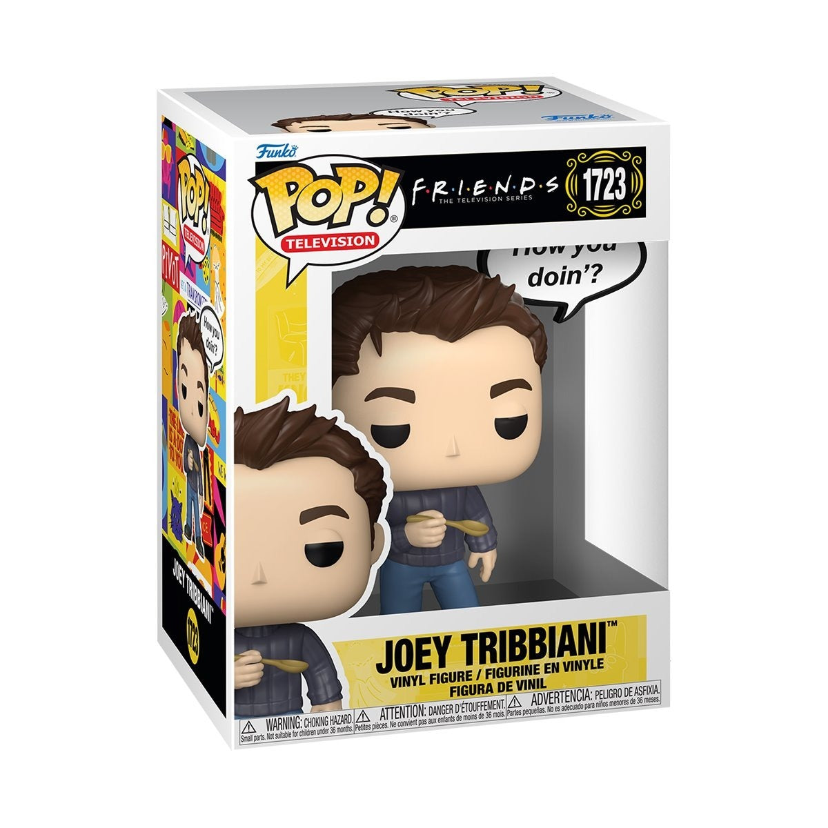 Funko Pop! Friends Joey Tribbiani Pop Sayings Vinyl Figure - Toys - New - CaveGamers