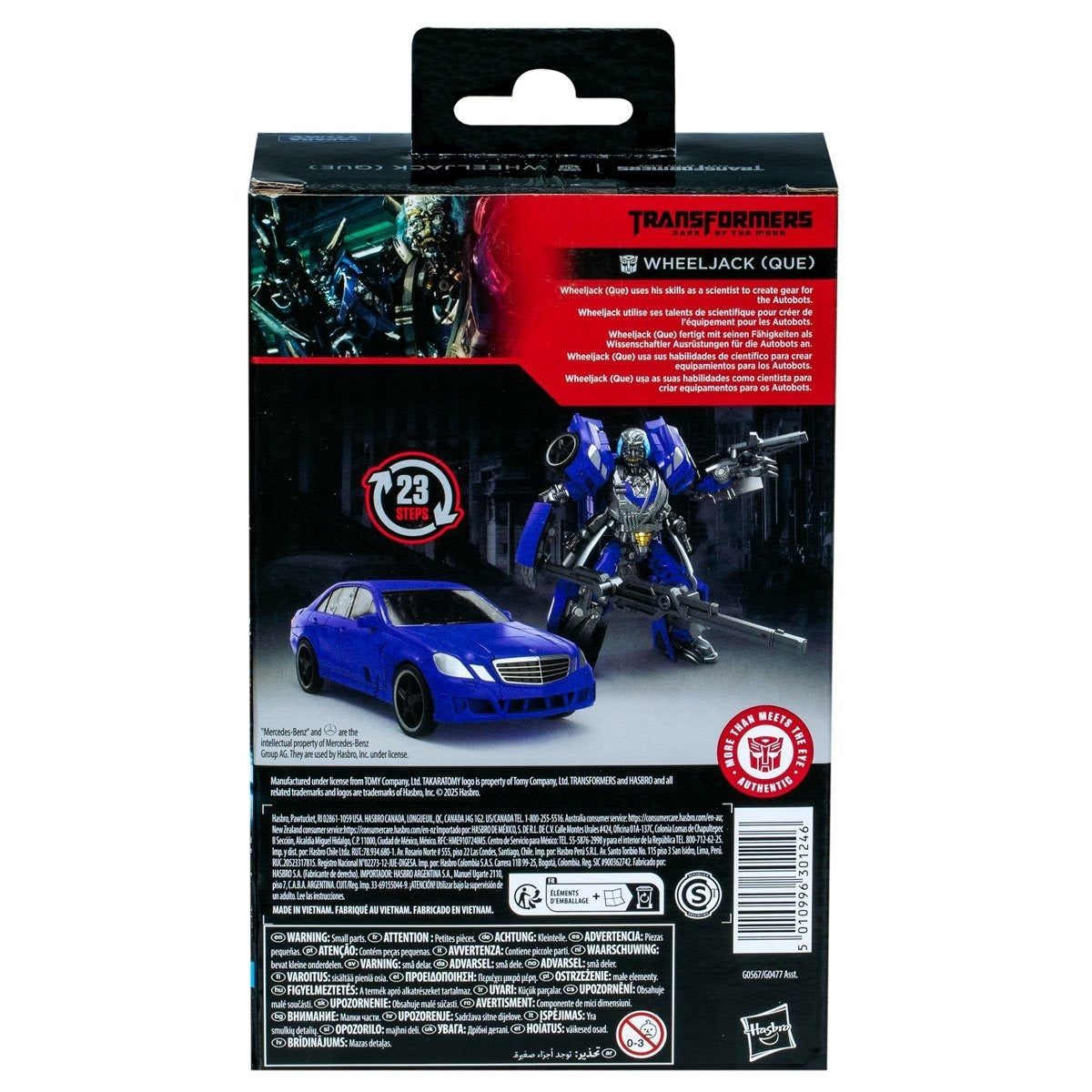 Transformers Studio Series Deluxe Class Transformers: Dark of the Moon Wheeljack (Que) Action Figure Action Figures - Toys - New - CaveGamers - Image 4