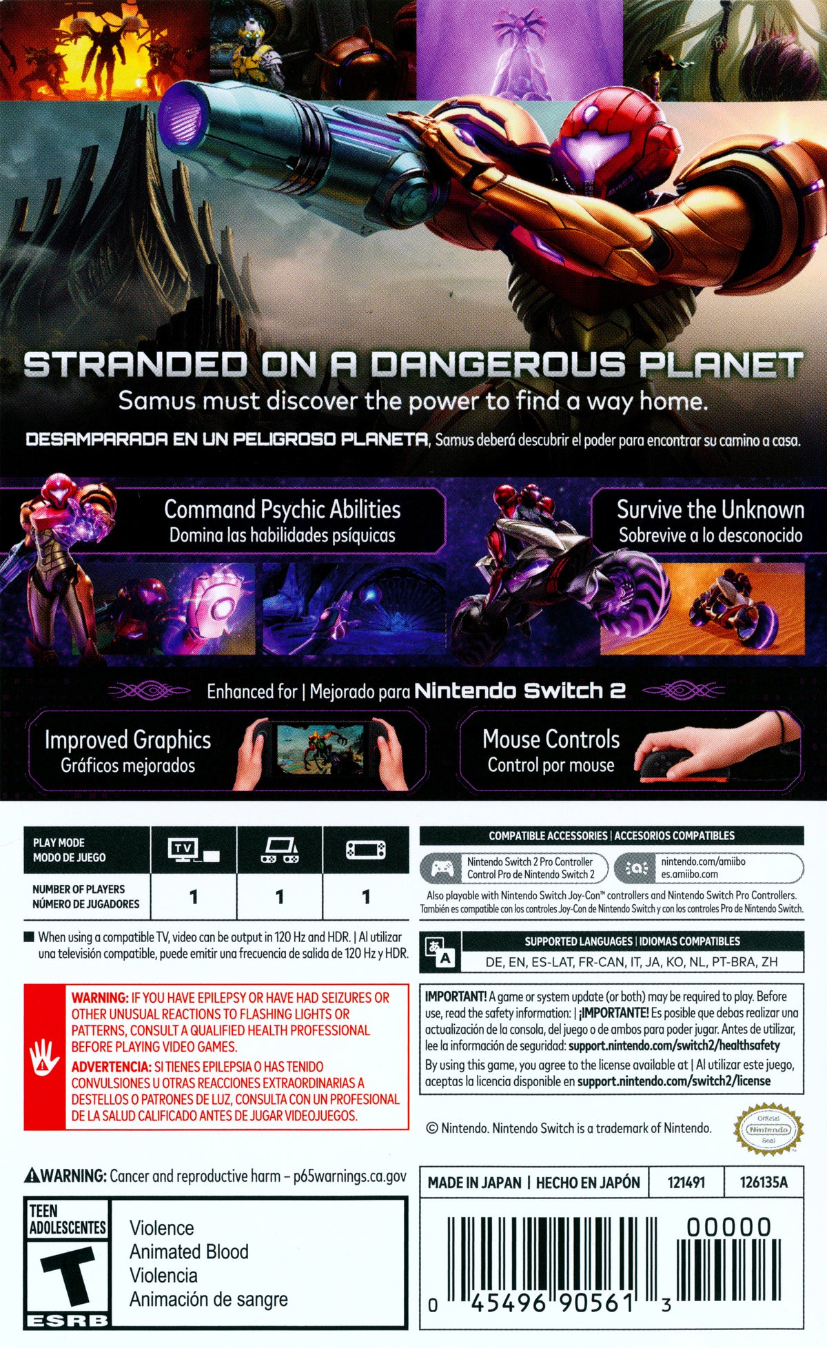 Metroid Prime 4: Beyond Switch 2 - Video Game - Used - CaveGamers - Image 2