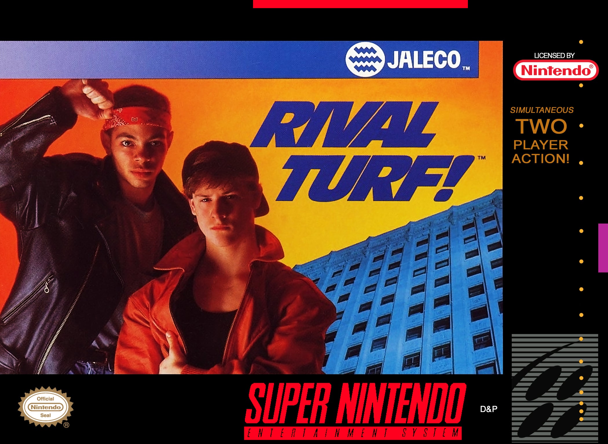 Rival Turf! SNES - Video Game - Used - CaveGamers