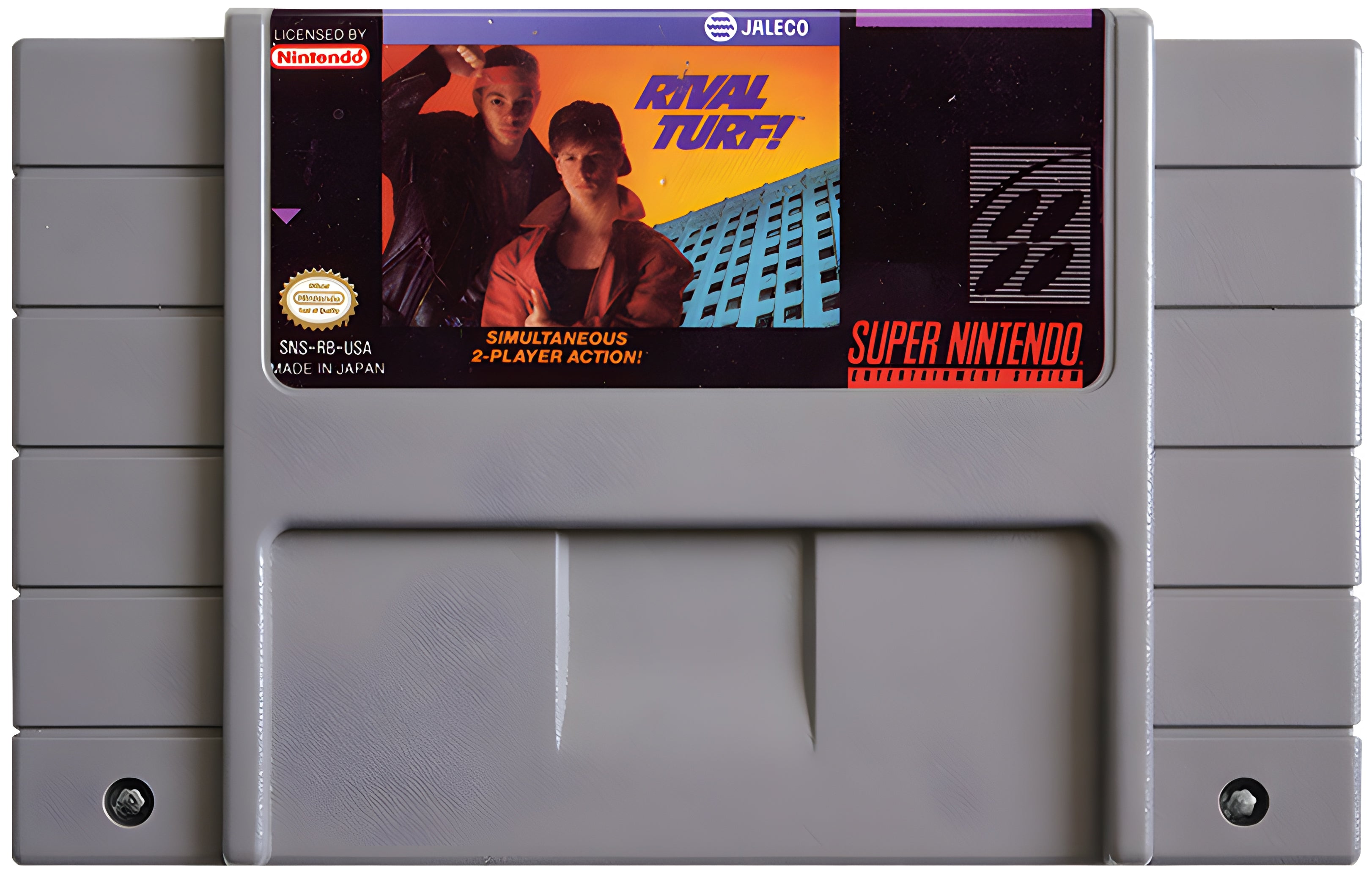 Rival Turf! SNES - Video Game - Used - CaveGamers - Image 3