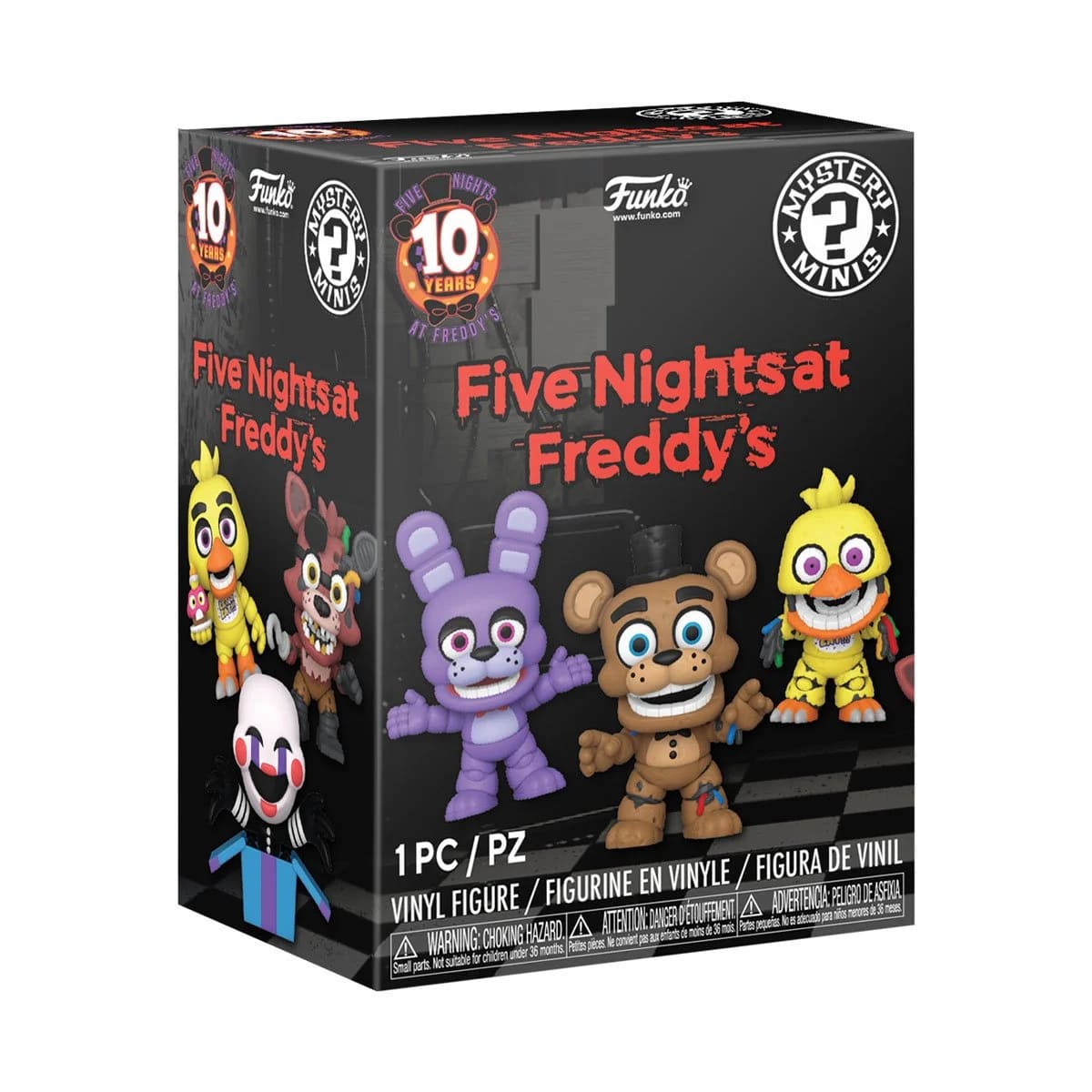 Funko Mystery Minis Five Nights at Freddy's 10th Anniversary Mini-Figure Display Funko Pop! - Toys - New - CaveGamers