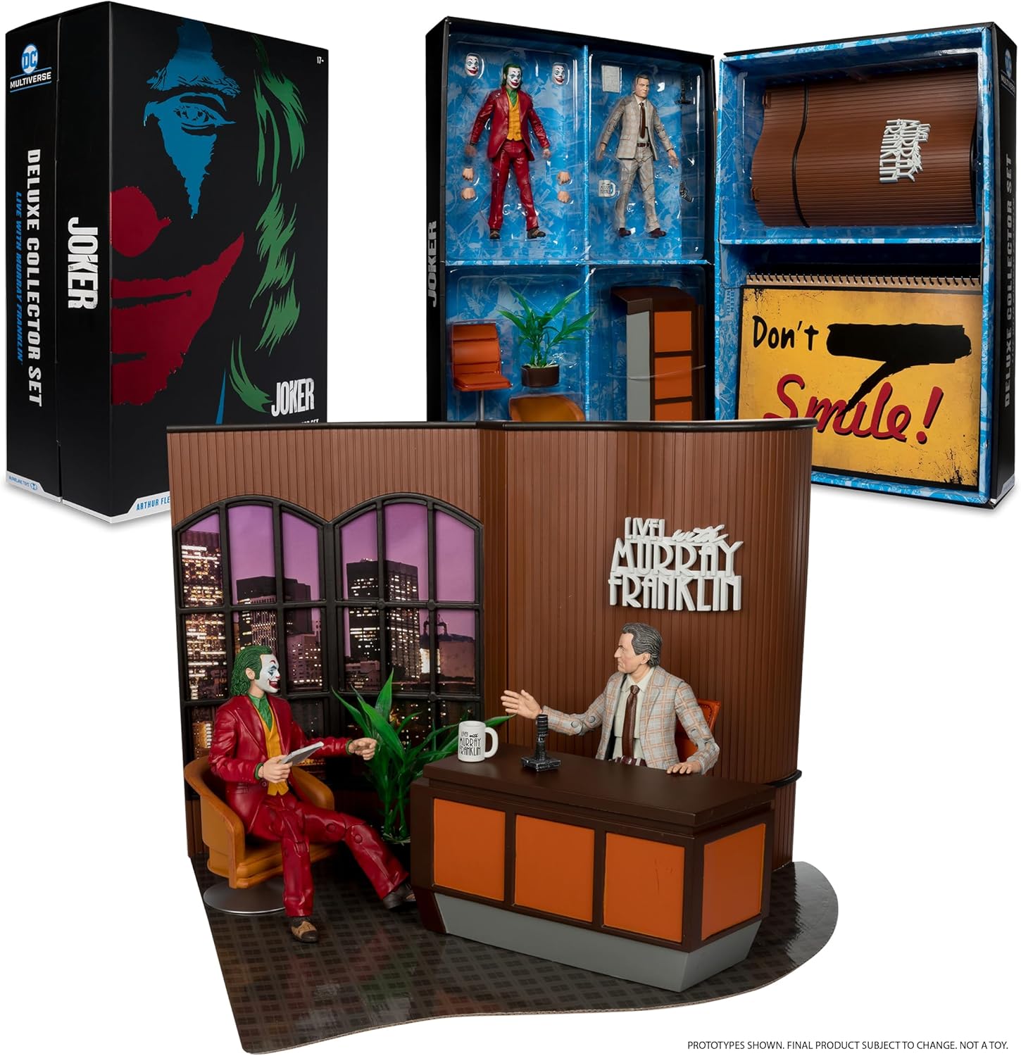 McFarlane DC Multiverse The Joker & Live! with Murray Franklin Deluxe Collector Set Action Figures - Toys - New - CaveGamers