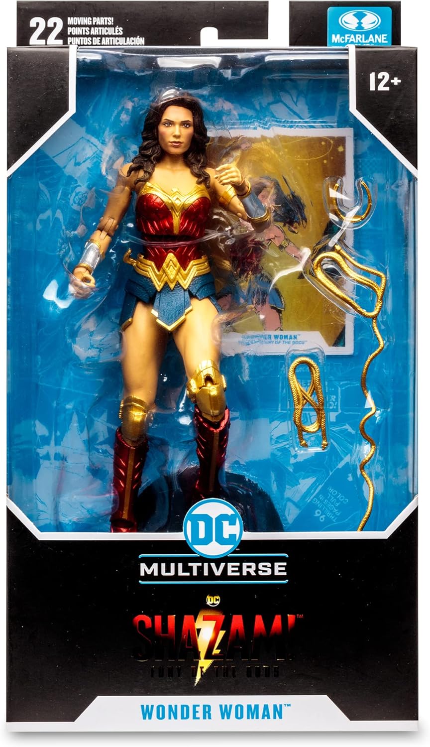 McFarlane DC Multiverse Wonder Woman Shazam! Fury of the Gods 7" Action Figure Action Figures - Toys - New - CaveGamers - Image 8