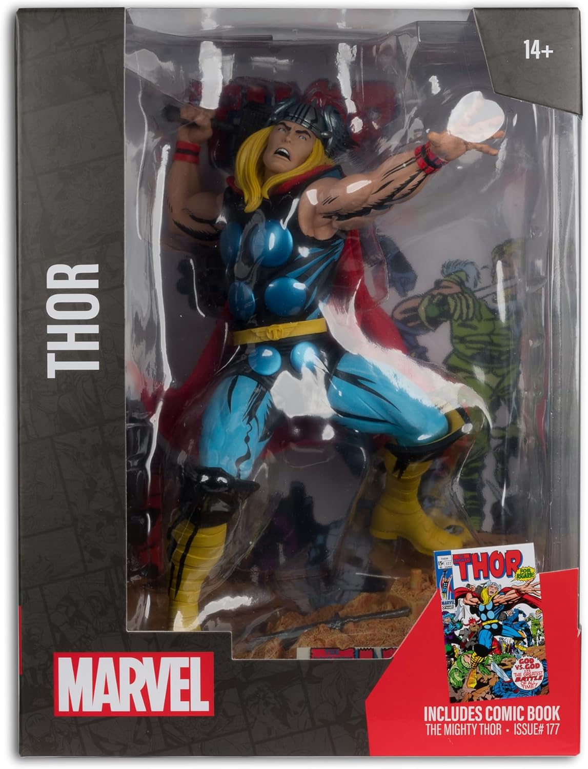 Diorama 1:6 Scale Thor The Mighty Thor Vol.1 #177 Action Figure Action Figures - Toys - New - CaveGamers - Image 8