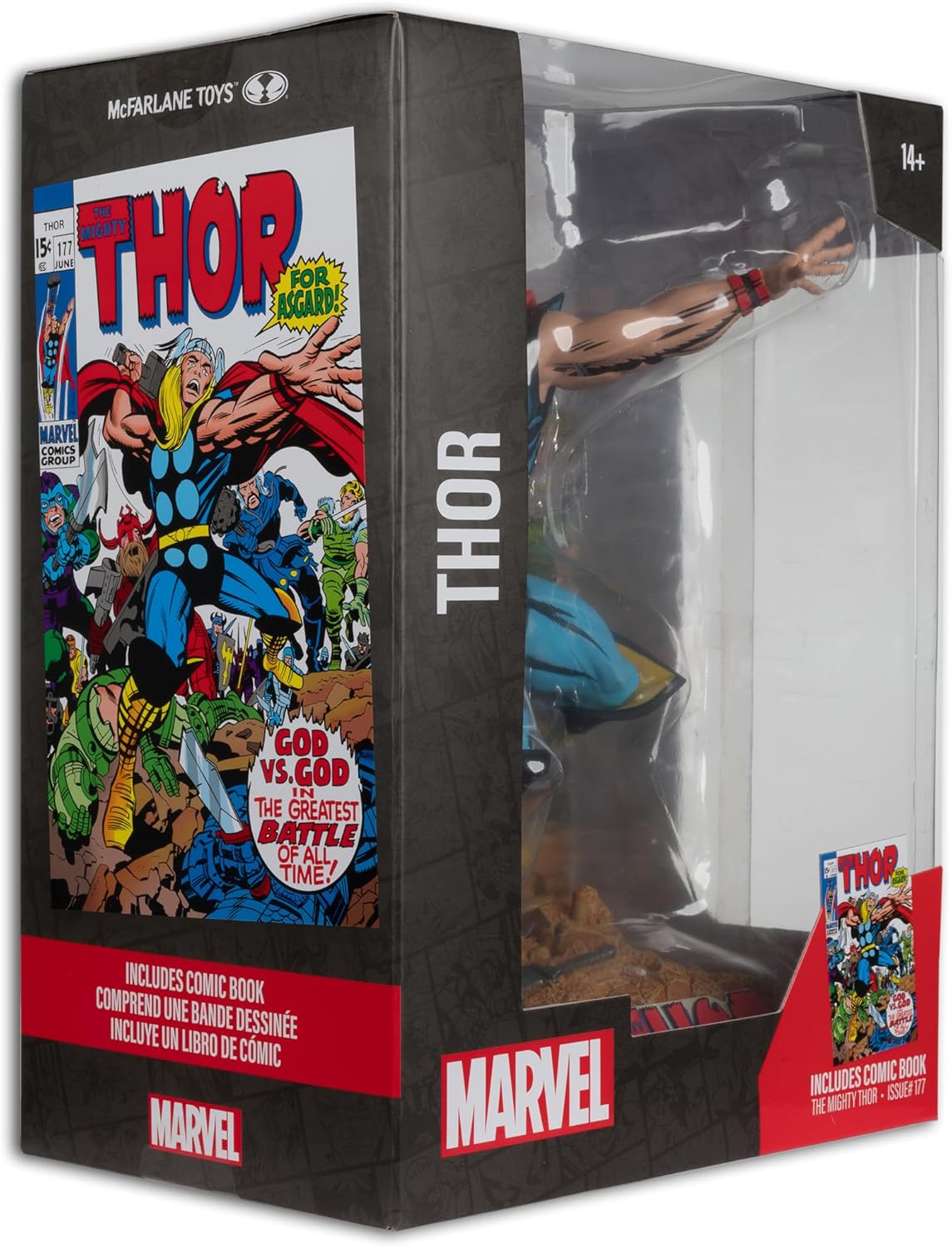 Diorama 1:6 Scale Thor The Mighty Thor Vol.1 #177 Action Figure Action Figures - Toys - New - CaveGamers - Image 9
