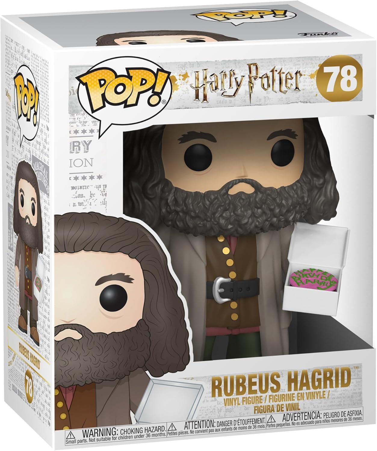 Funko Pop! Harry Potter Rubeus Hagrid with Cake - Toys - New - CaveGamers