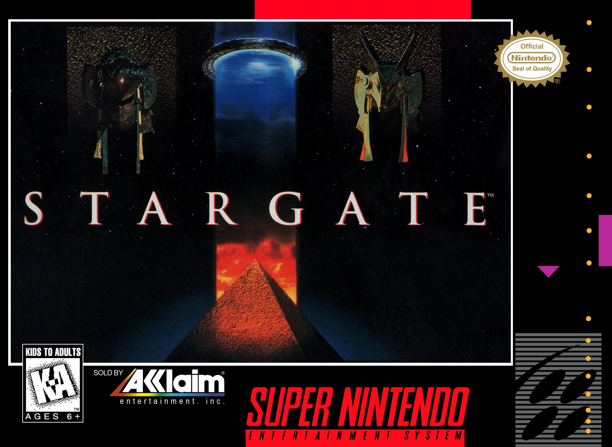 Stargate: The Movie SNES - Video Game - Used - CaveGamers