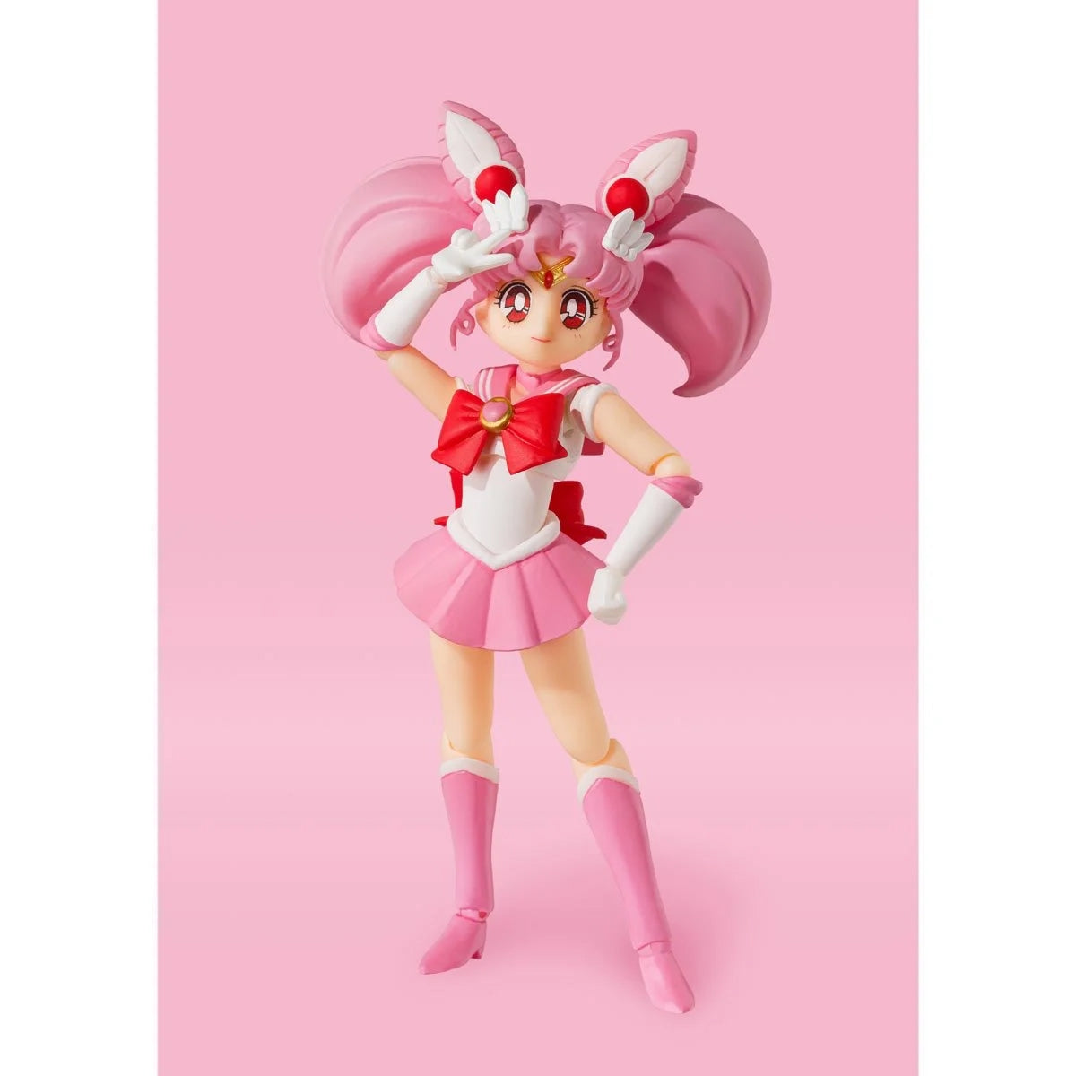 S.H.Figuarts Pretty Guardian Sailor Moon Sailor Chibi Moon Animation Color Edition Action Figure Action Figures - Toys - New - CaveGamers - Image 4