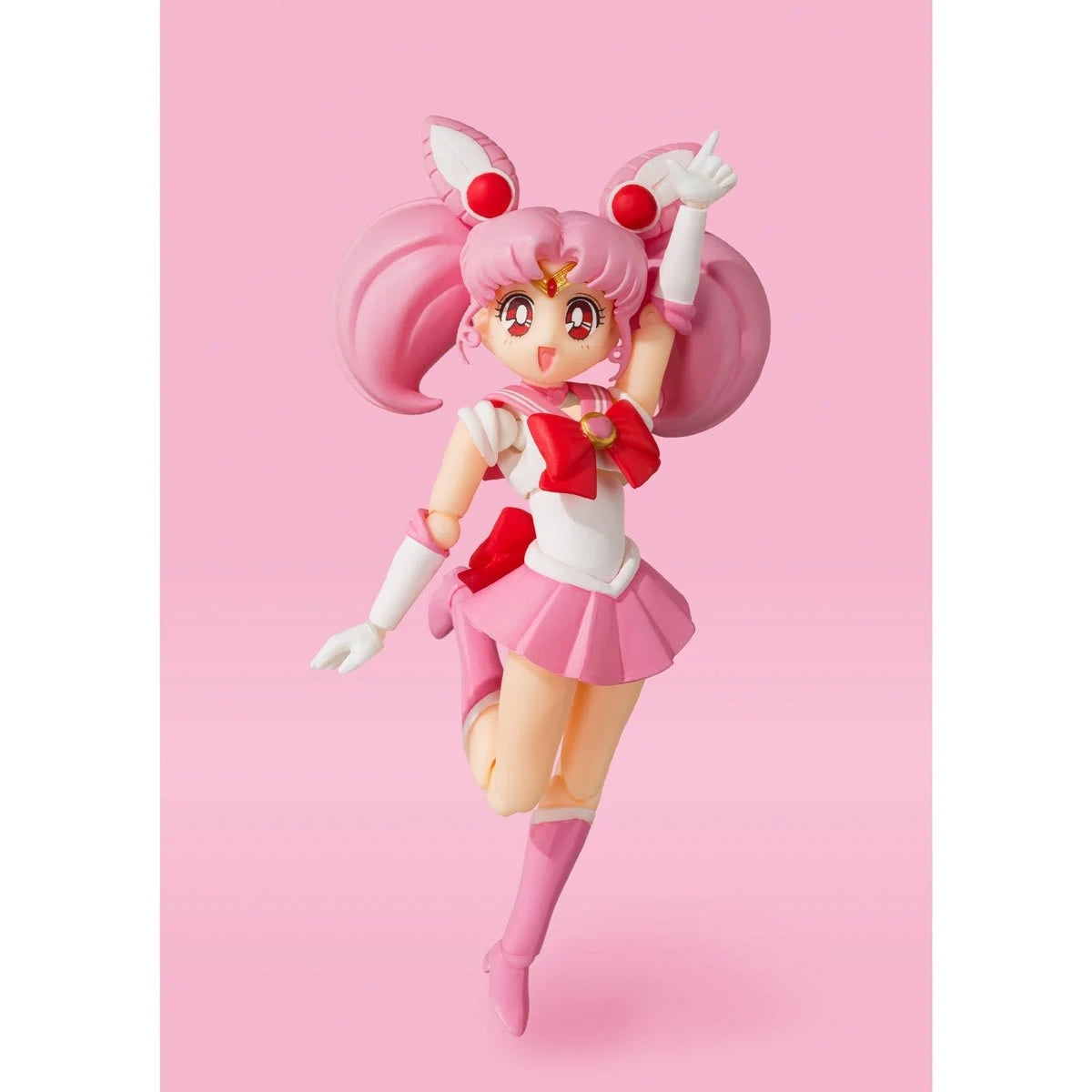 S.H.Figuarts Pretty Guardian Sailor Moon Sailor Chibi Moon Animation Color Edition Action Figure Action Figures - Toys - New - CaveGamers - Image 6