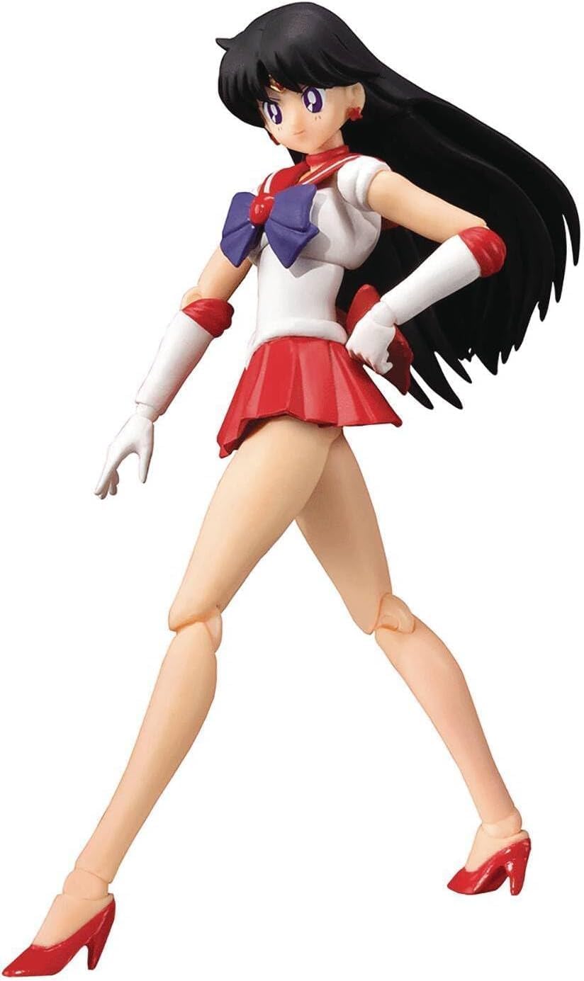 S.H.Figuarts Pretty Guardian Sailor Moon Sailor Mars Animation Color Edition Action Figure Action Figures - Toys - New - CaveGamers