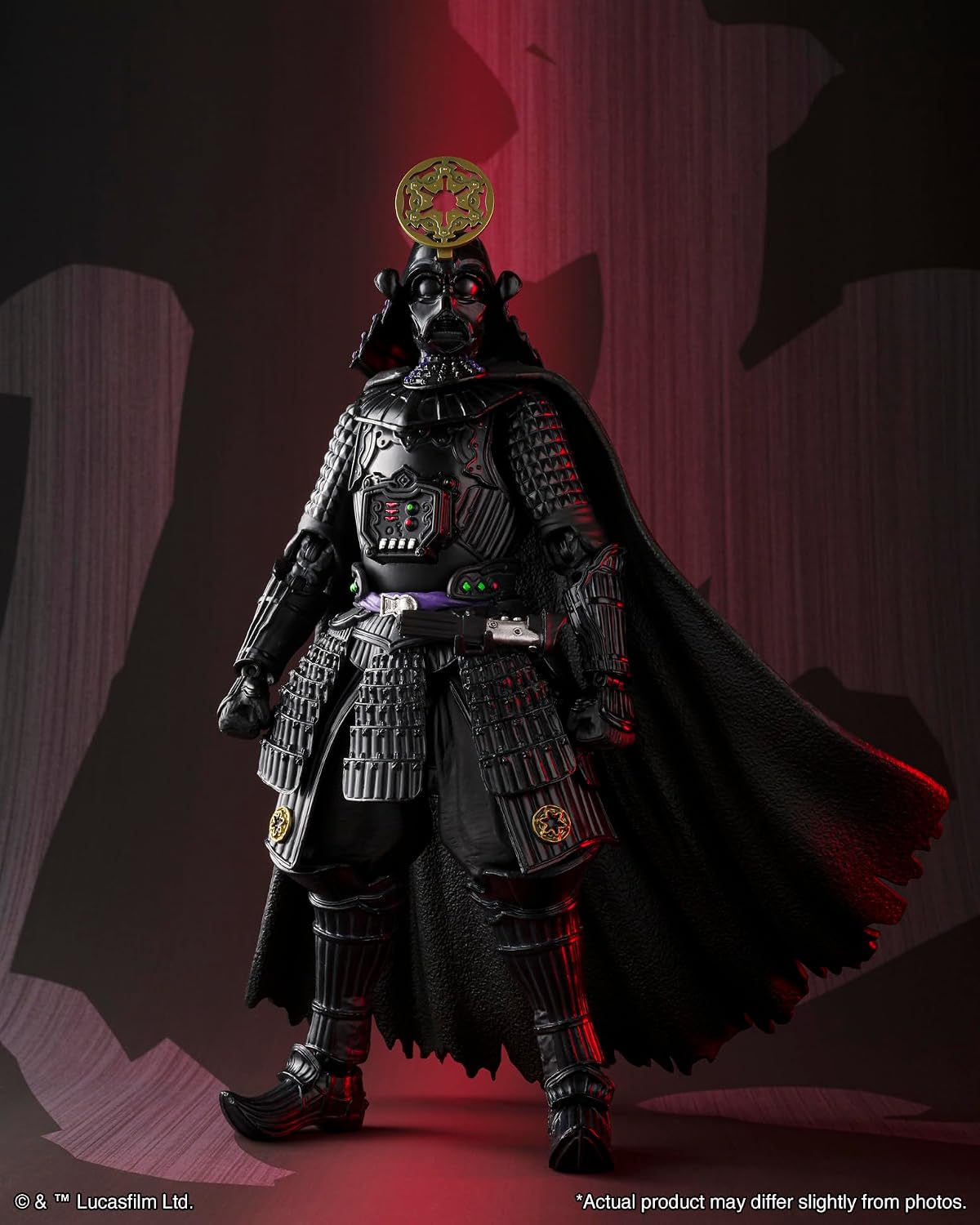 Star Wars: Obi-Wan Kenobi Samurai Taisho Darth Vader Vengeful Spirit Meisho Movie Realization Action Figure Action Figures - Toys - New - CaveGamers - Image 2