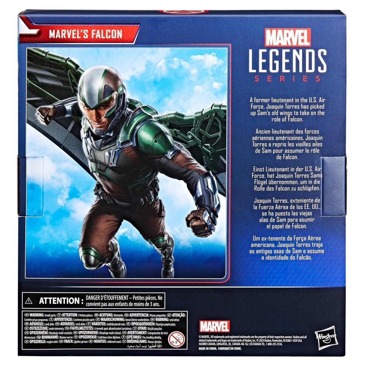 Marvel Legends Marvel's Falcon Captain America: Brave New World Deluxe 6" Action Figure Action Figures - Toys - New - CaveGamers - Image 10