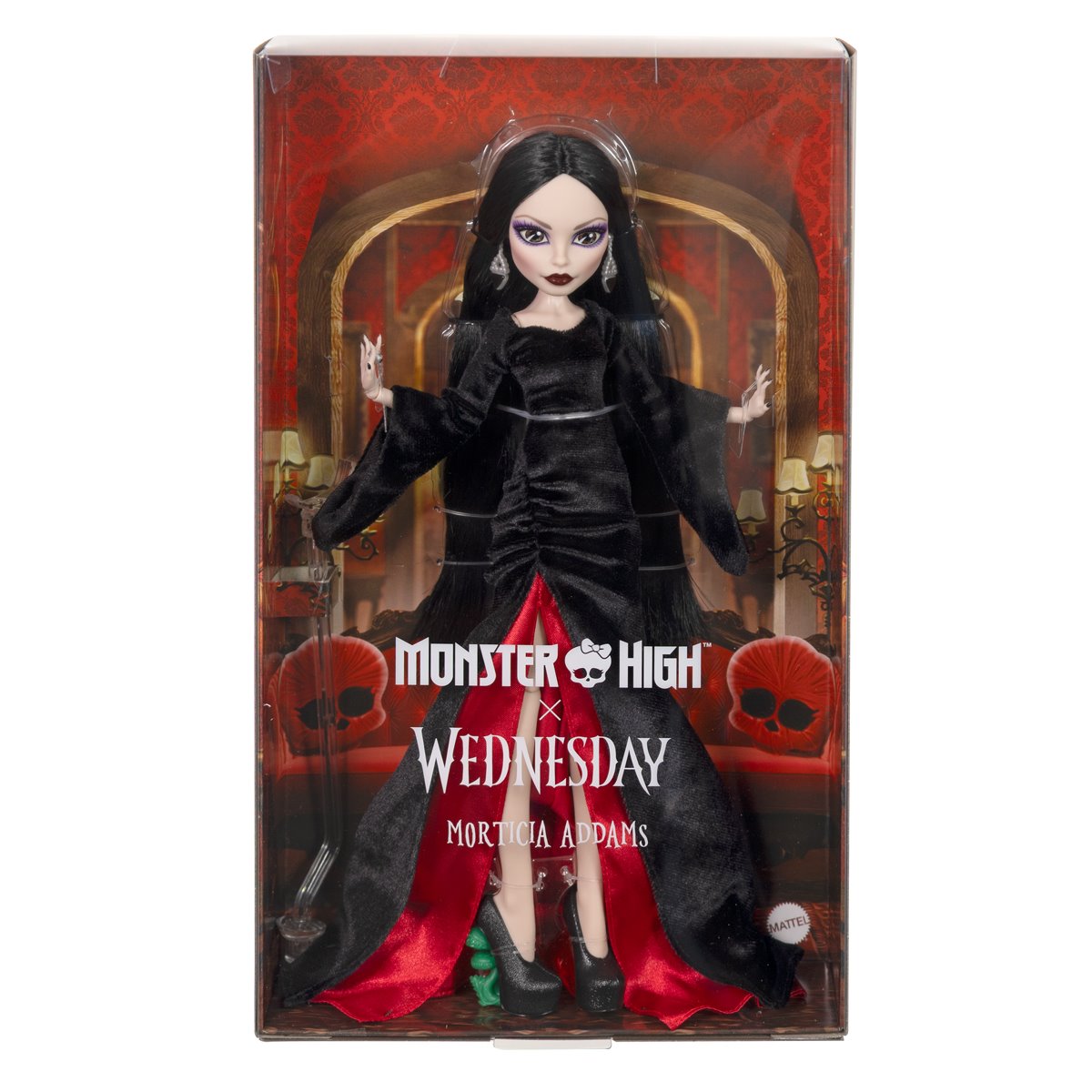 Monster High x Wednesday Morticia Addams Doll Dolls - Toys - New - CaveGamers - Image 4