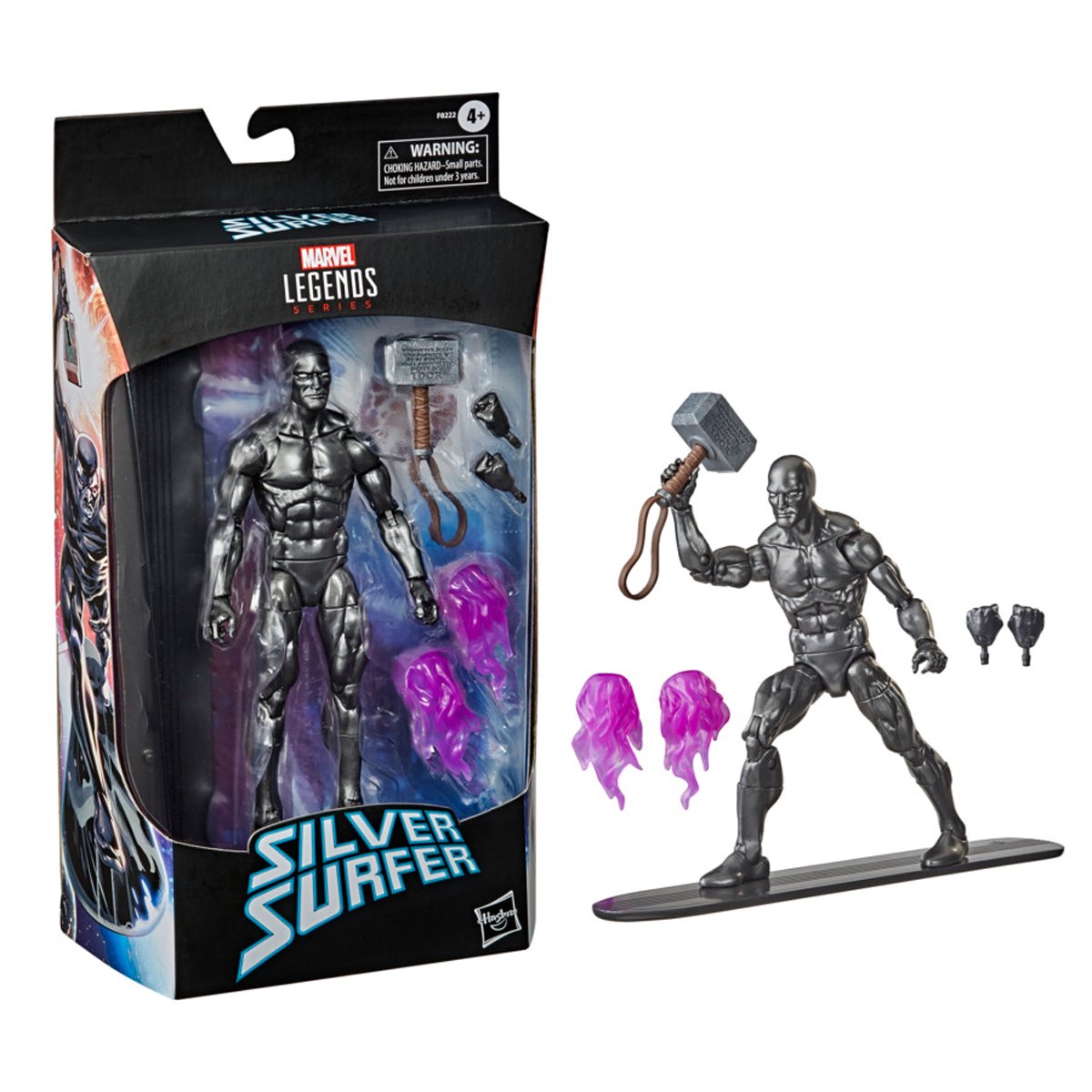 Marvel Legends Avengers Silver Surfer 6" Action Figure Action Figures - Toys - New - CaveGamers - Image 9