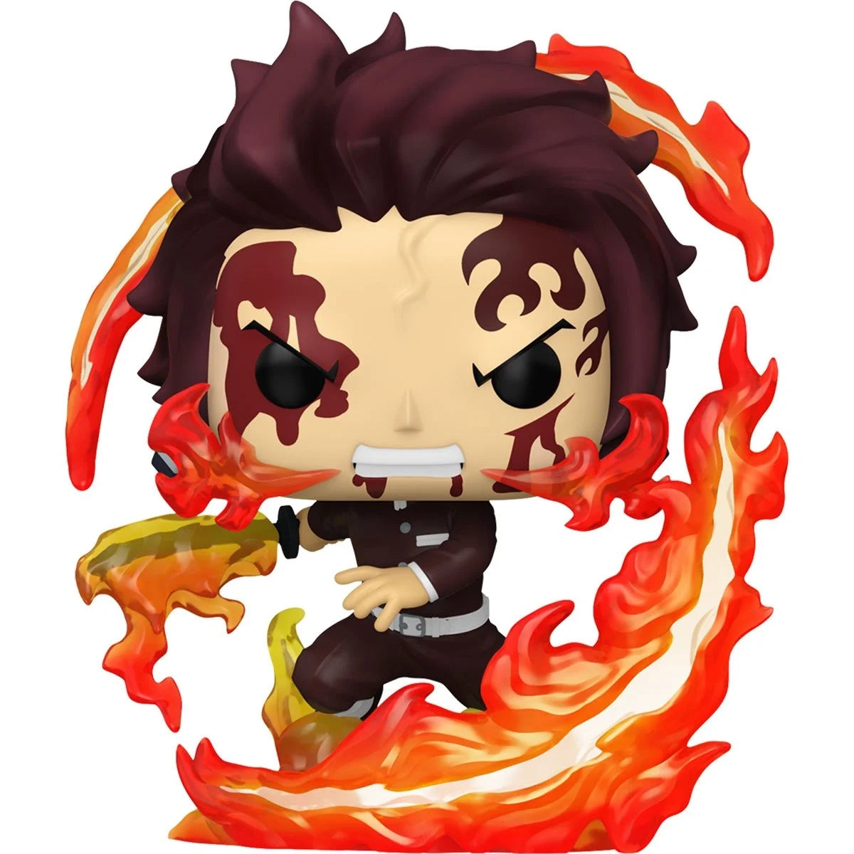 Funko Pop! Demon Slayer Tanjiro Kamado (Dancing Flash) - Toys - New - CaveGamers - Image 2
