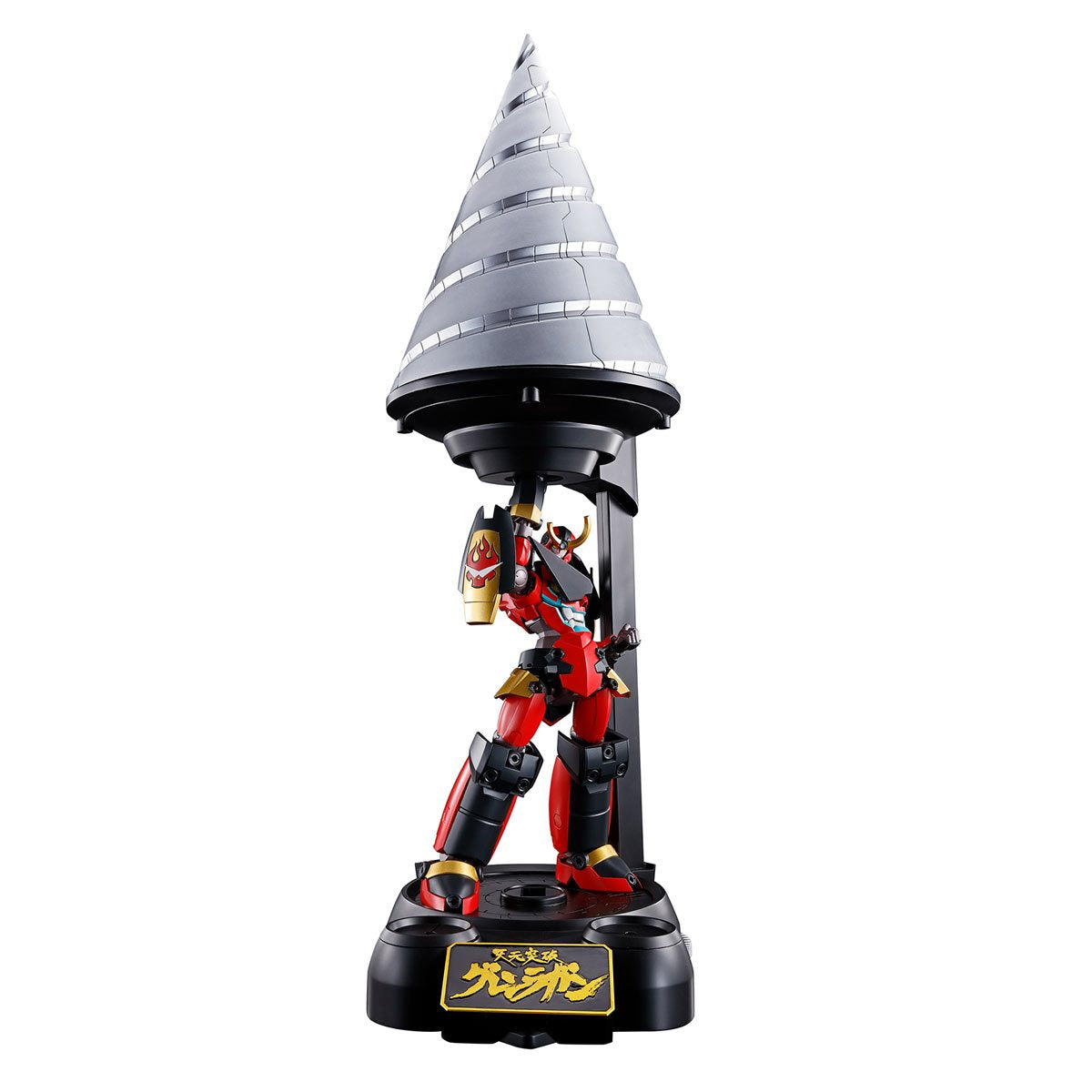 Tengen Toppa Gurren Lagann GX-107 Gurren Lagann and Giga Drill Set Soul of Chogokin Action Figure Action Figures - Toys - New - CaveGamers - Image 2