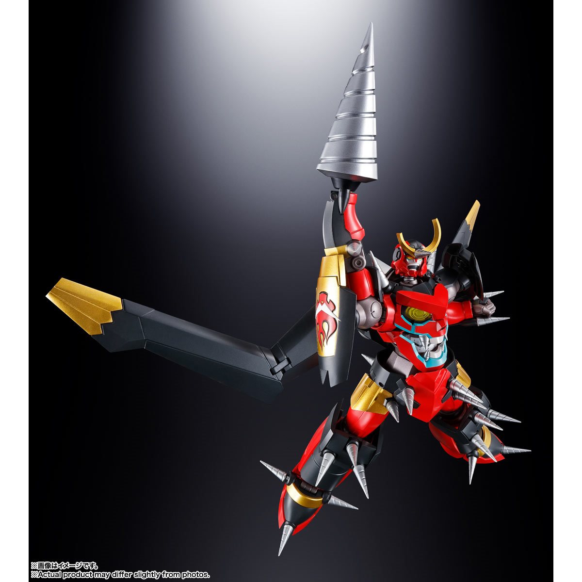 Tengen Toppa Gurren Lagann GX-107 Gurren Lagann and Giga Drill Set Soul of Chogokin Action Figure Action Figures - Toys - New - CaveGamers - Image 5