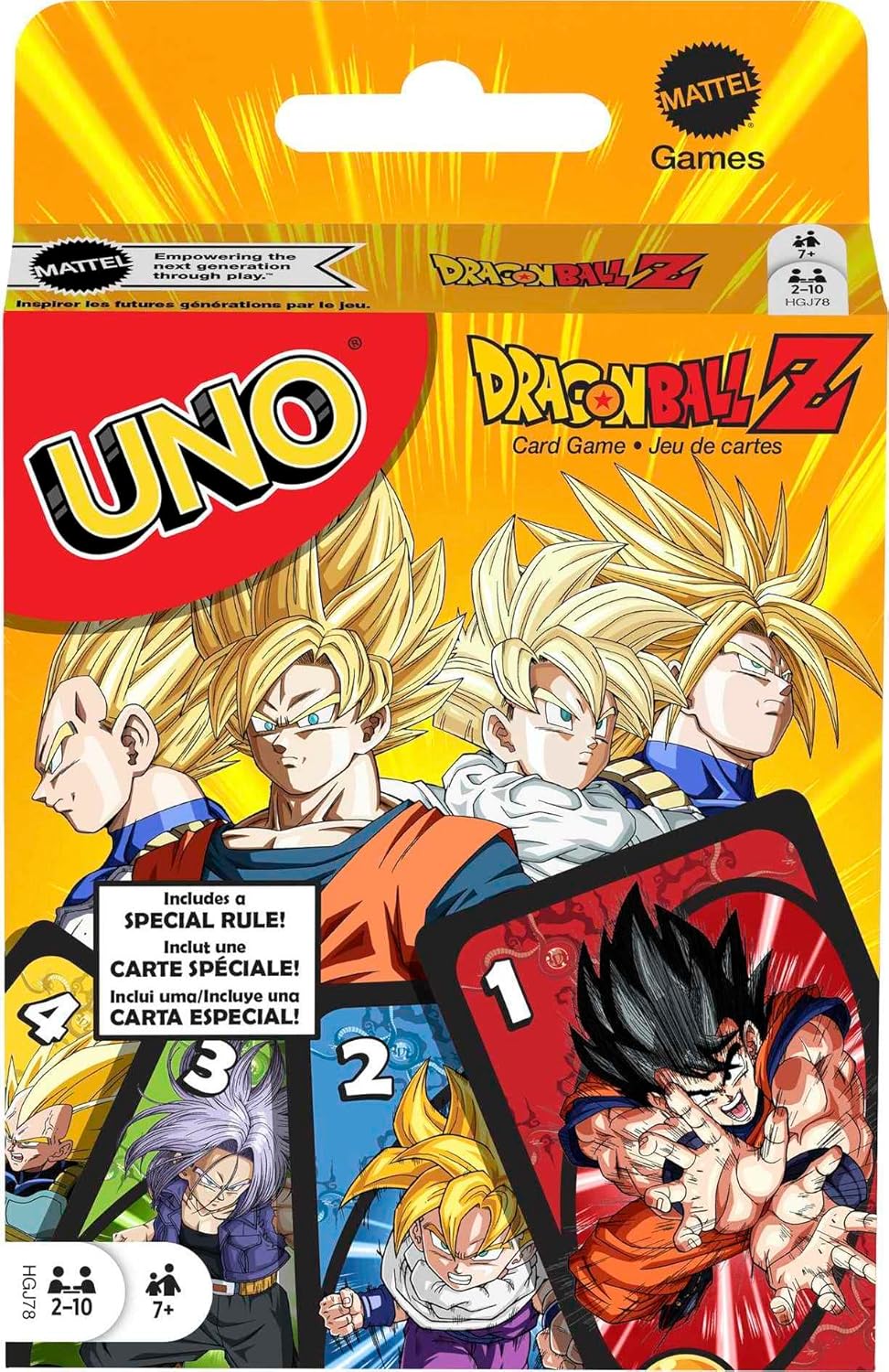 Dragon Ball Z UNO Game - Board Games - New - CaveGamers