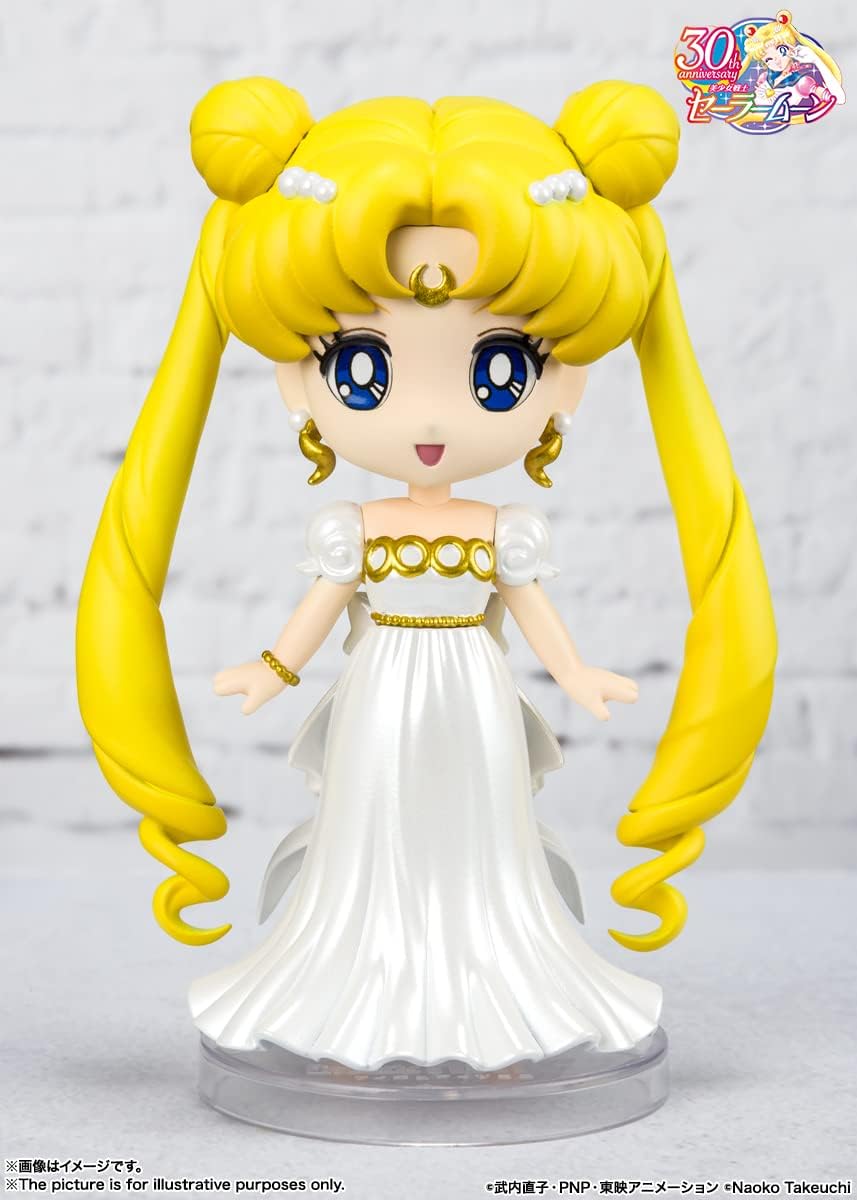 Figuarts Mini Pretty Guardian Sailor Moon Princess Serenity Figure Action Figures - Toys - New - CaveGamers - Image 2