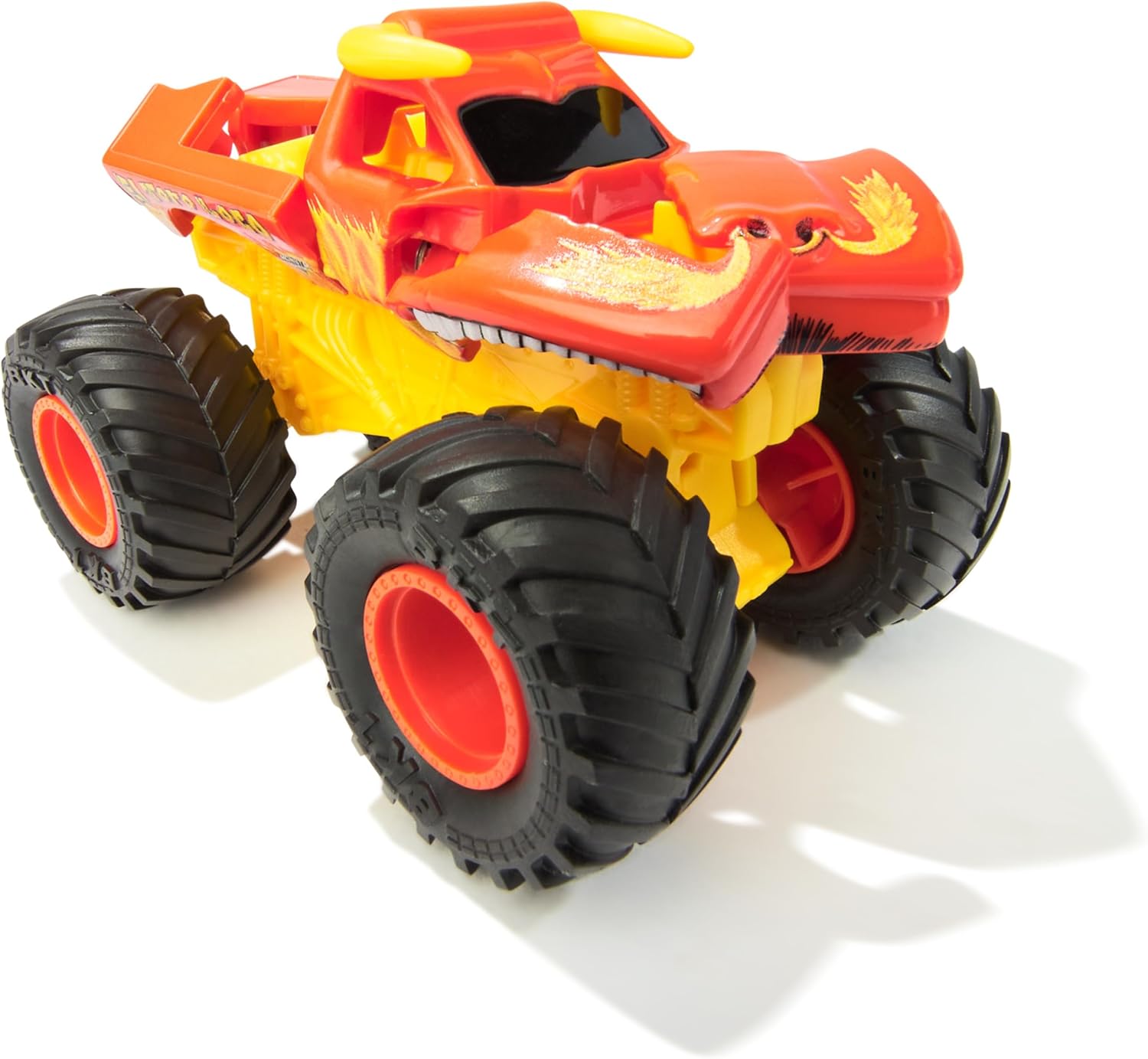 Monster Jam Smash & Bash 2-Pack Monster Trucks Megalodon & El Toro Loco Action Figures - Toys - New - CaveGamers - Image 5