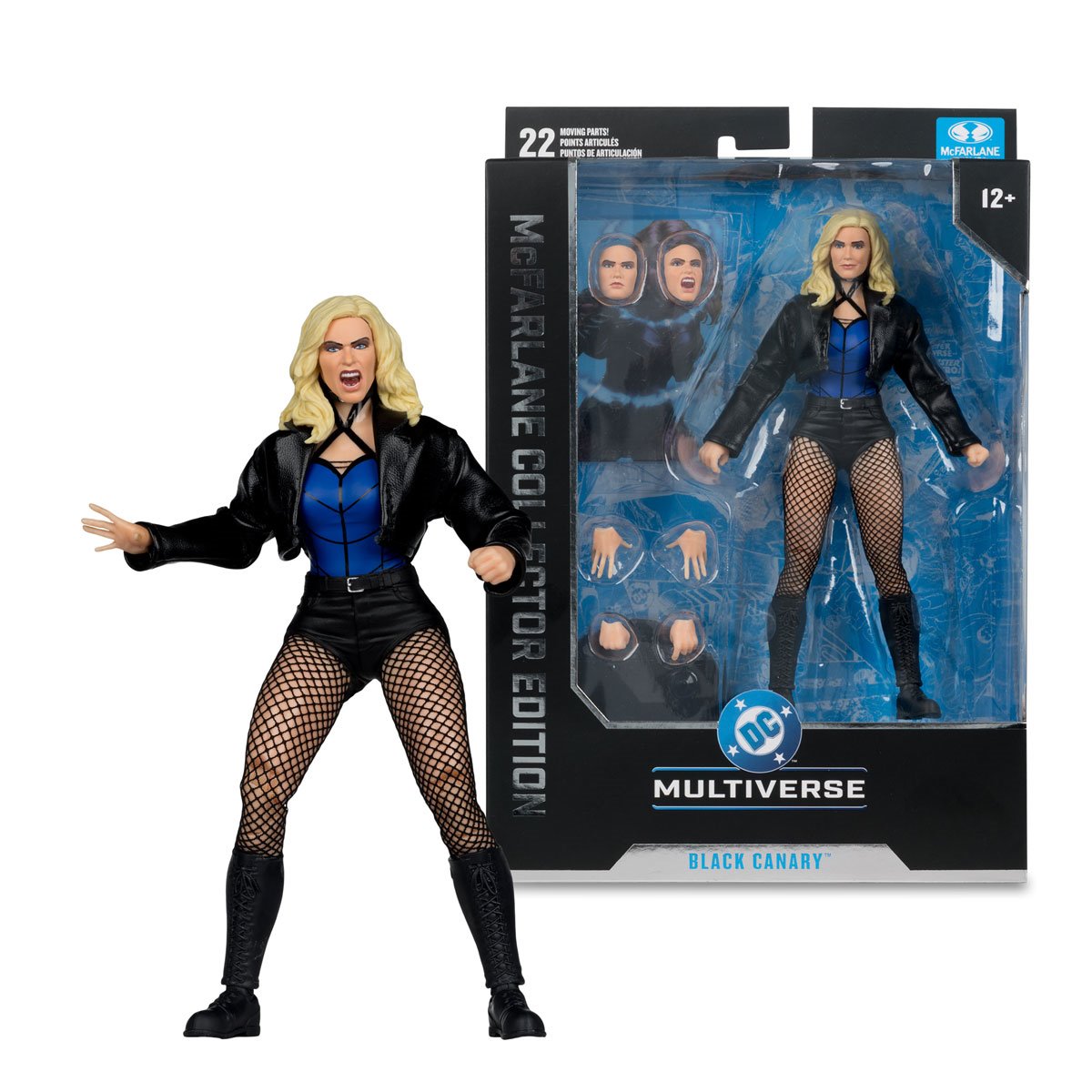 DC Multiverse McFarlane Collector Edition Wave 14 Black Canary DC Rebirth #54 7" Scale Action Figure Action Figures - Toys - New - CaveGamers - Image 5
