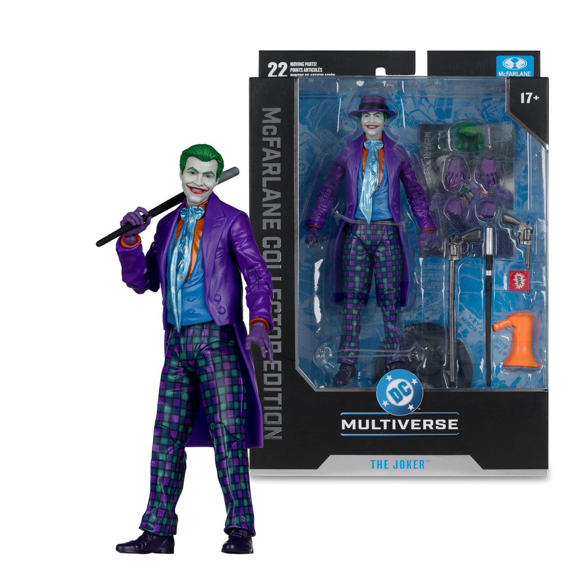 DC Multiverse McFarlane Collector Edition Wave 14 The Joker Batman #57 7" Scale Action Figure Action Figures - Toys - New - CaveGamers - Image 6