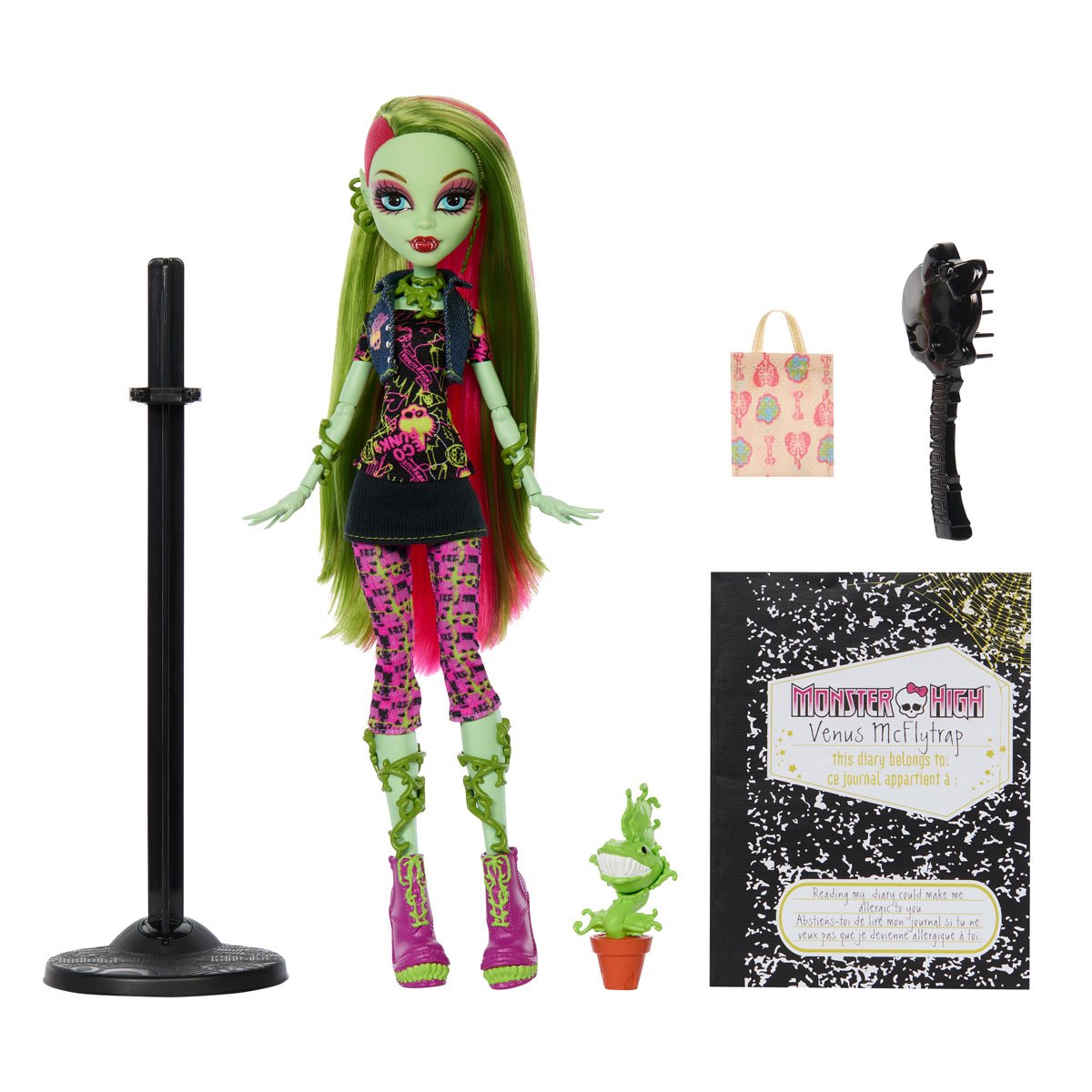 Monster High Creeproduction Boo-riginal Venus McFlytrap Doll Dolls - Toys - New - CaveGamers - Image 2