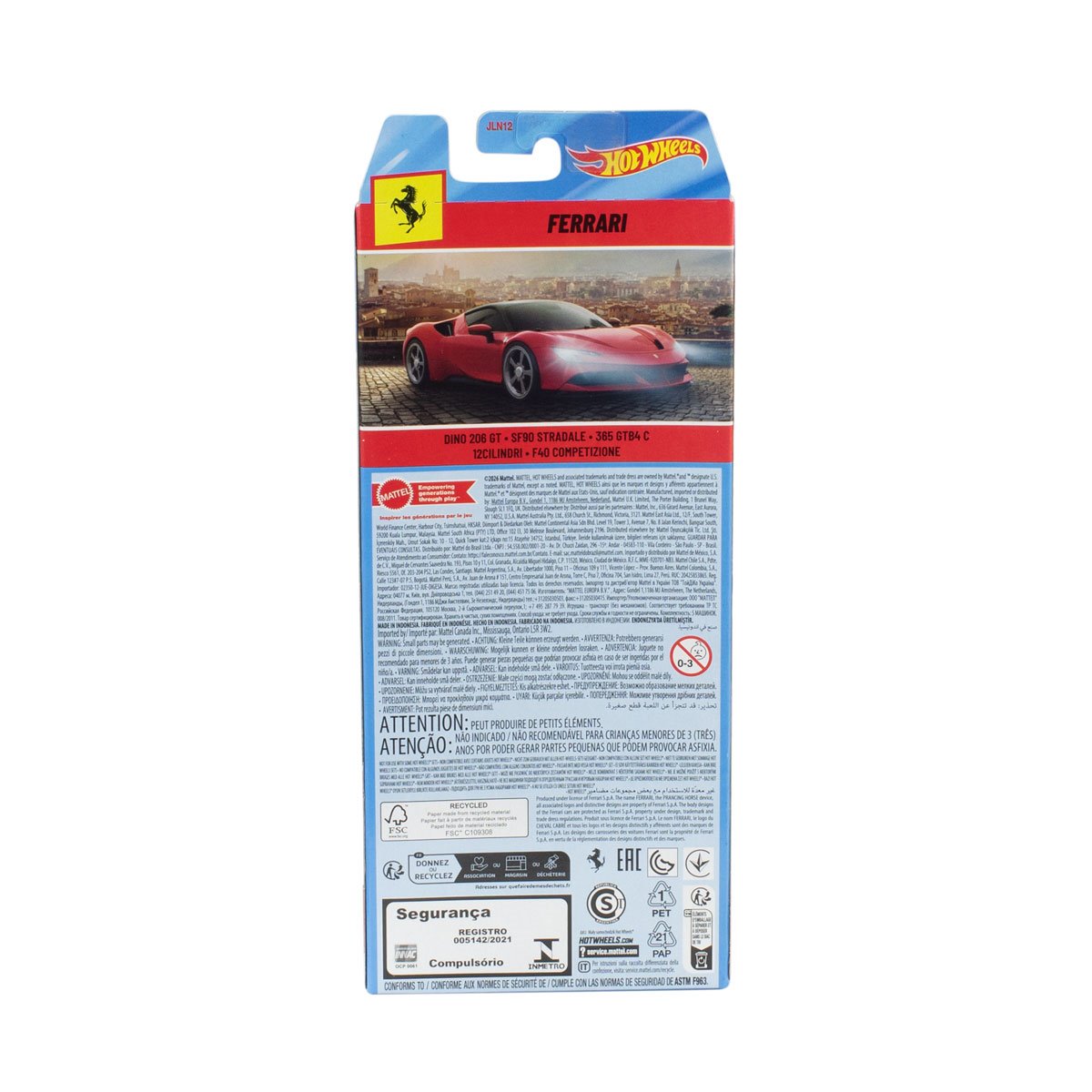 Hot Wheels Ferrari Vehicle 5-Pack Vehicles - Toys - New - CaveGamers - Image 10