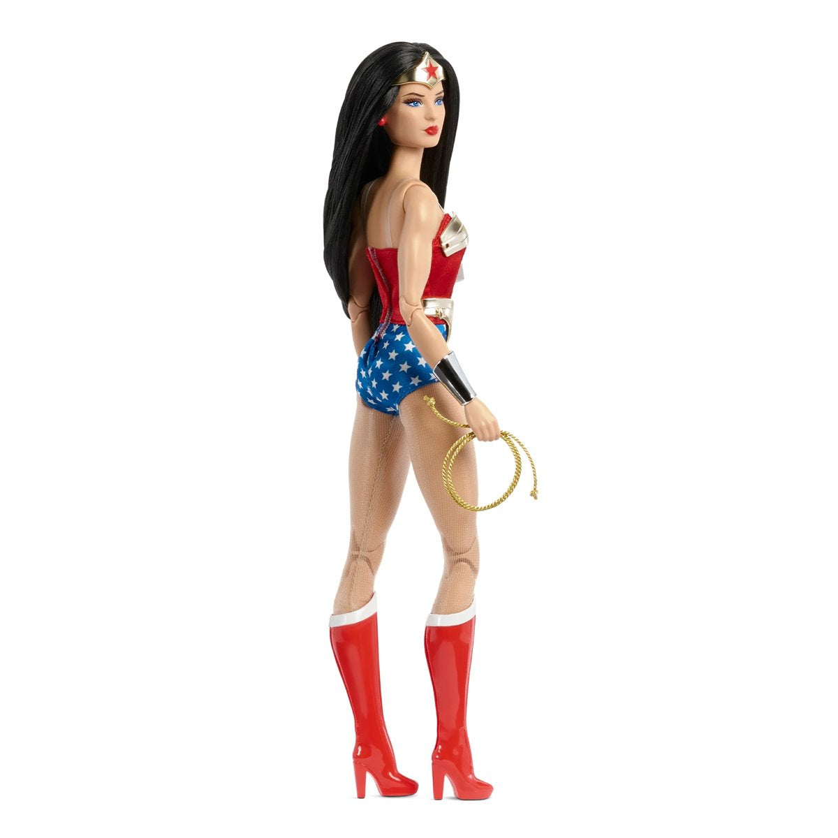 Barbie Wonder Woman Signature Doll Red Blue Tank Suit Gold Headpiece & Belt Dolls - Toys - New - CaveGamers - Image 10