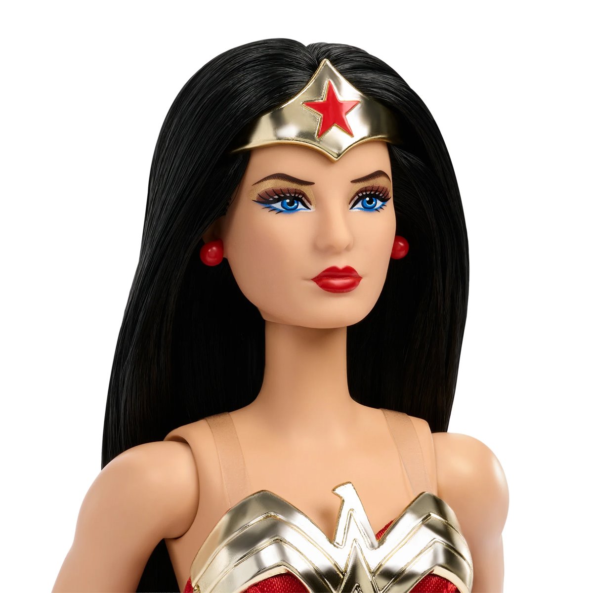 Barbie Wonder Woman Signature Doll Red Blue Tank Suit Gold Headpiece & Belt Dolls - Toys - New - CaveGamers - Image 7